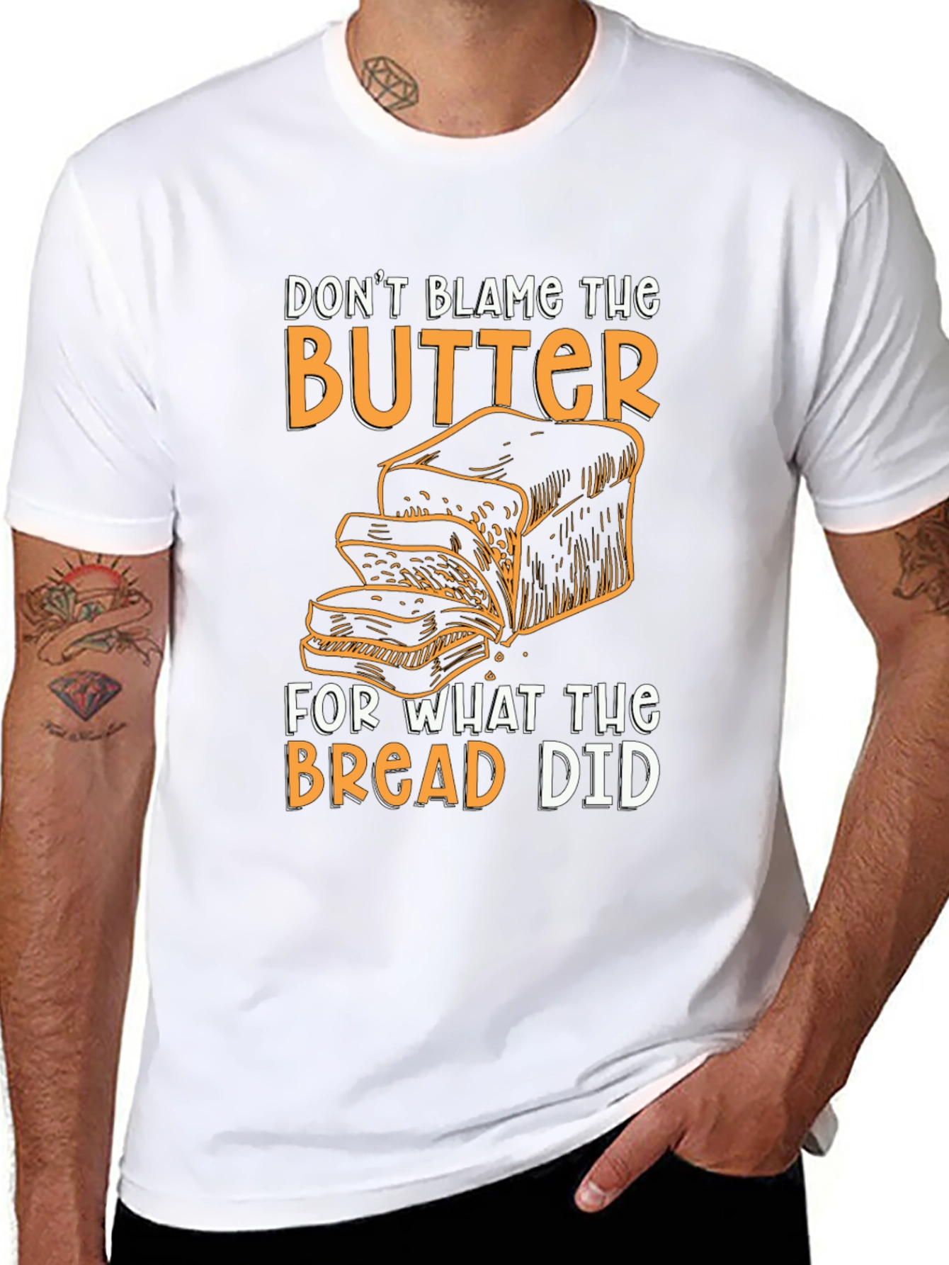 Dont Blame the Butter Graphic T-Shirt