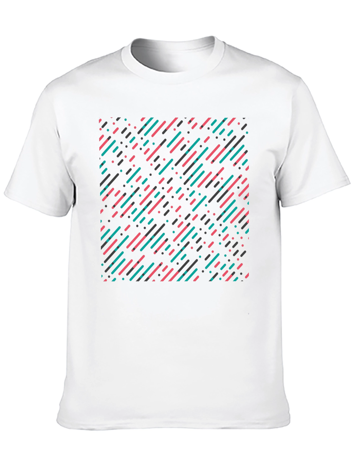 Modern Geometric Pattern T-Shirt