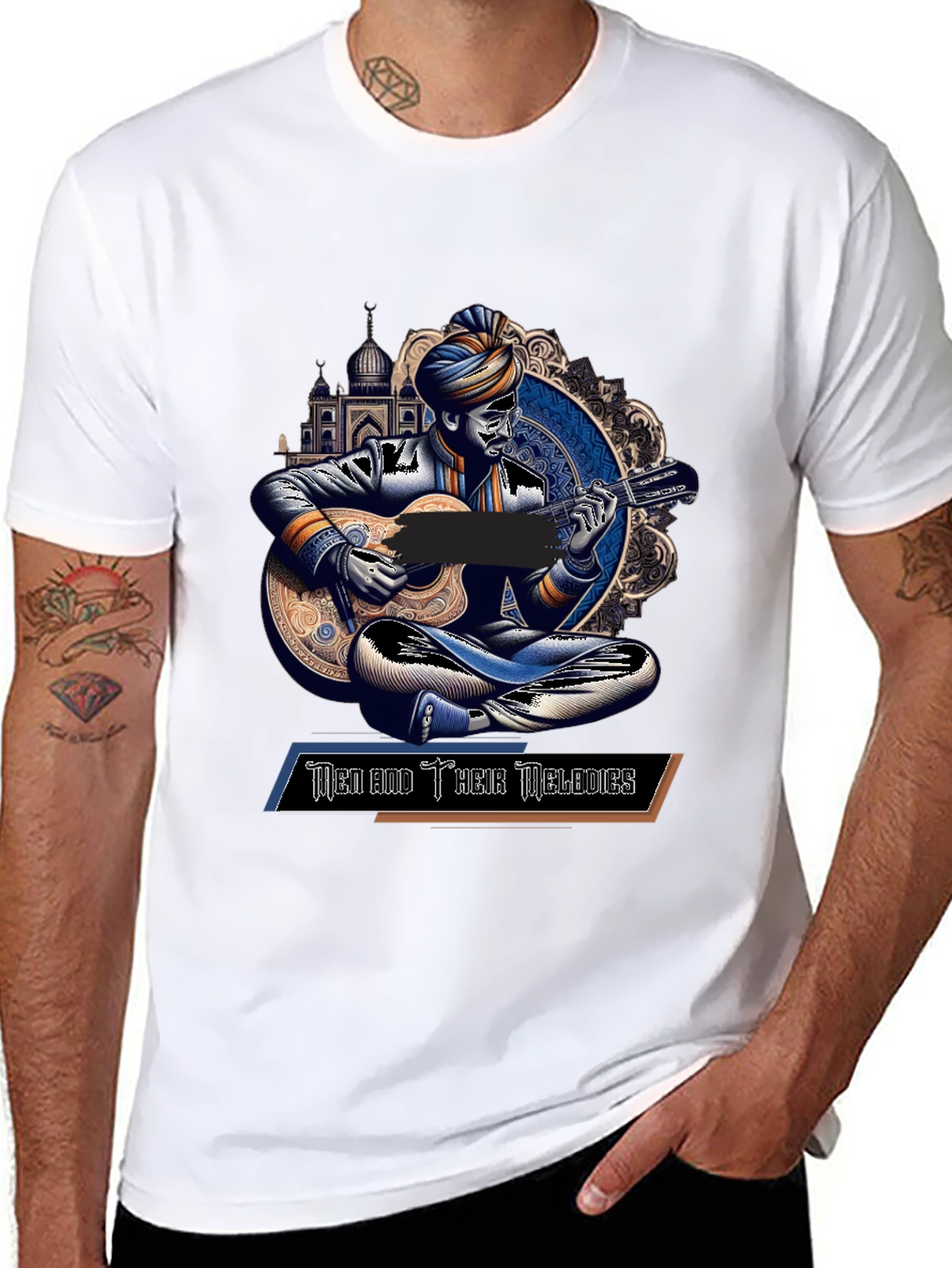 Men and Their Melodies Graphic Tee