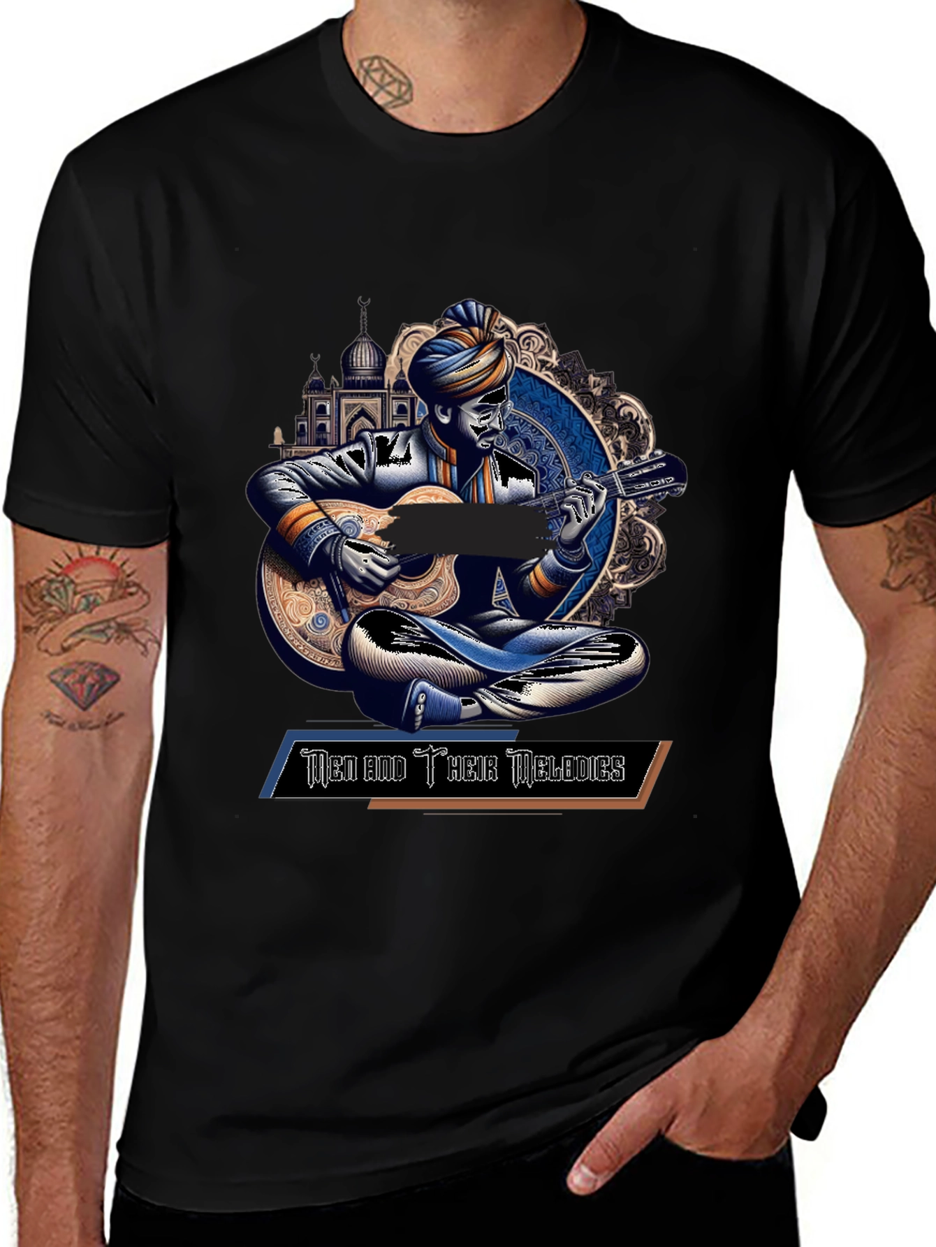 Men and Their Melodies Graphic Tee
