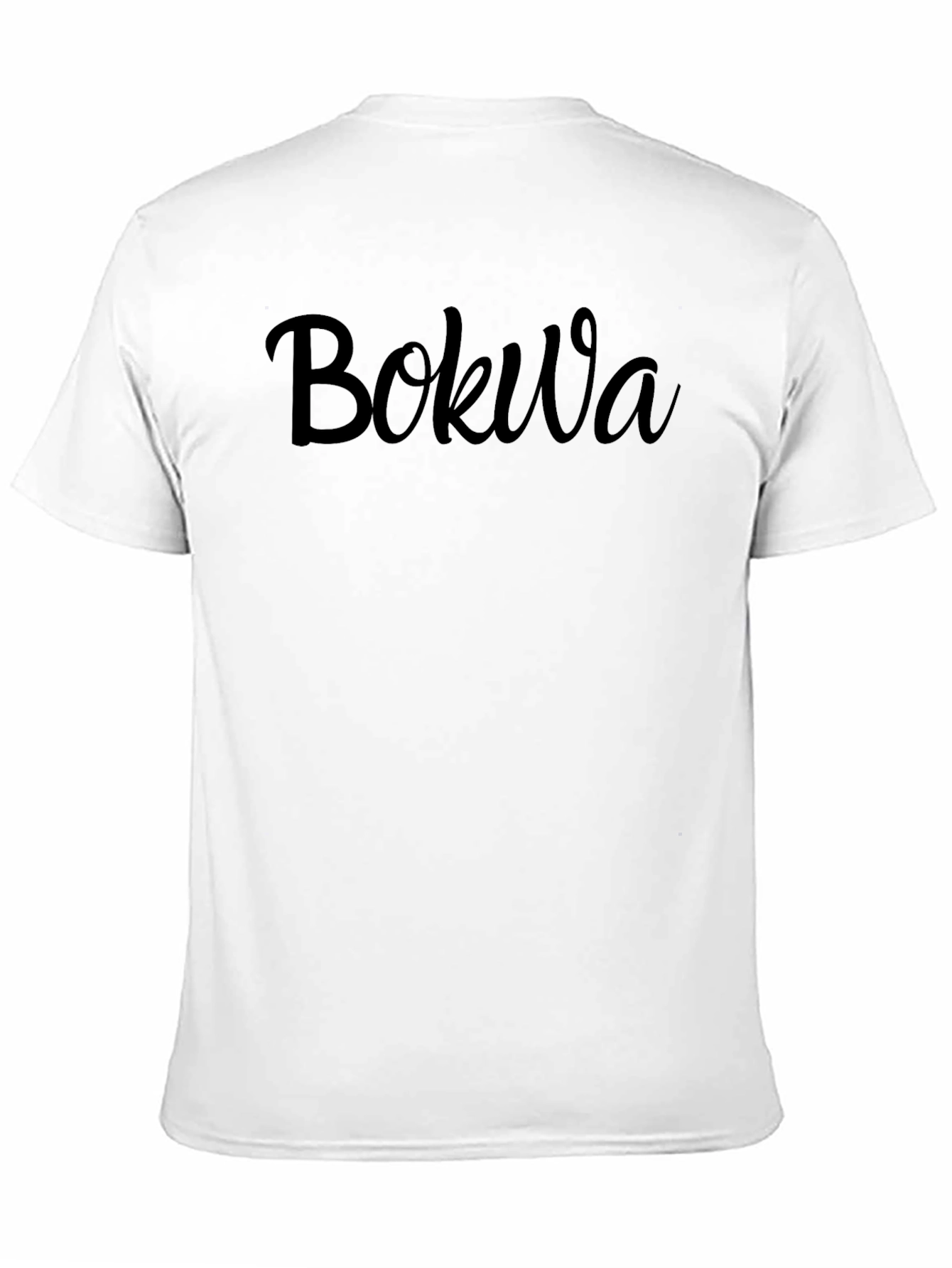 Bokwa Black Tee - Modern Style