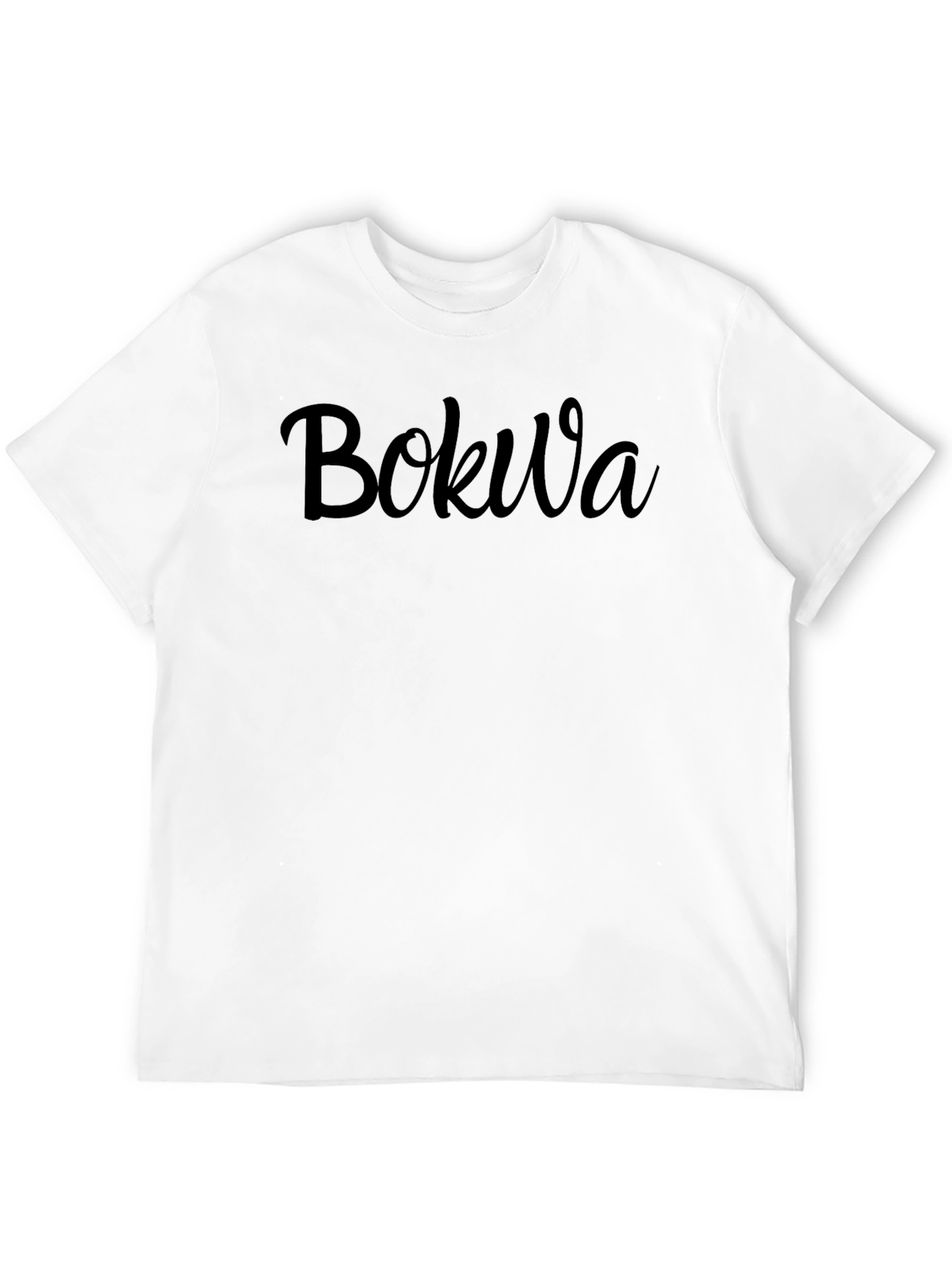 Bokwa Black Tee - Modern Style
