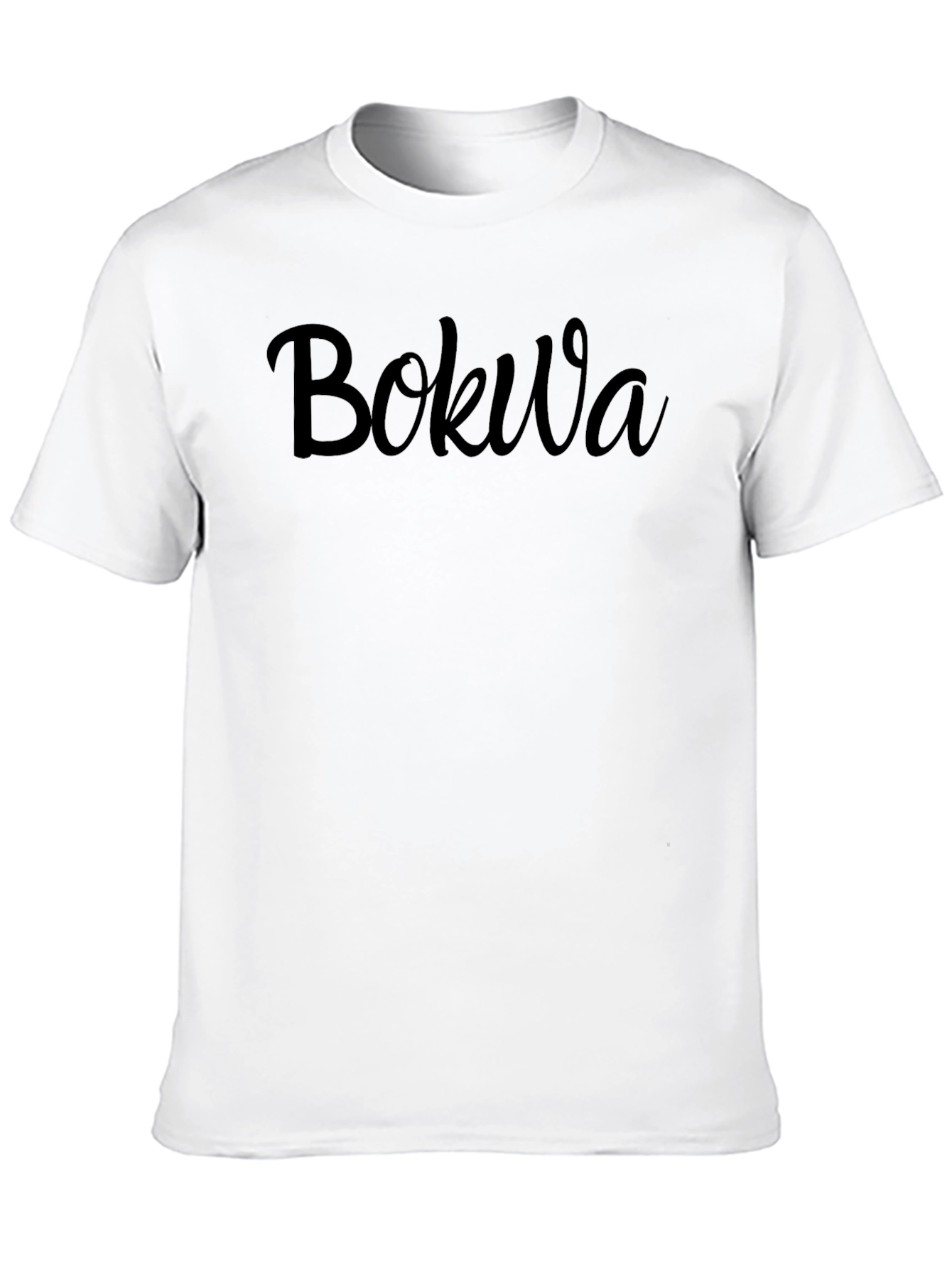 Bokwa Black Tee - Modern Style