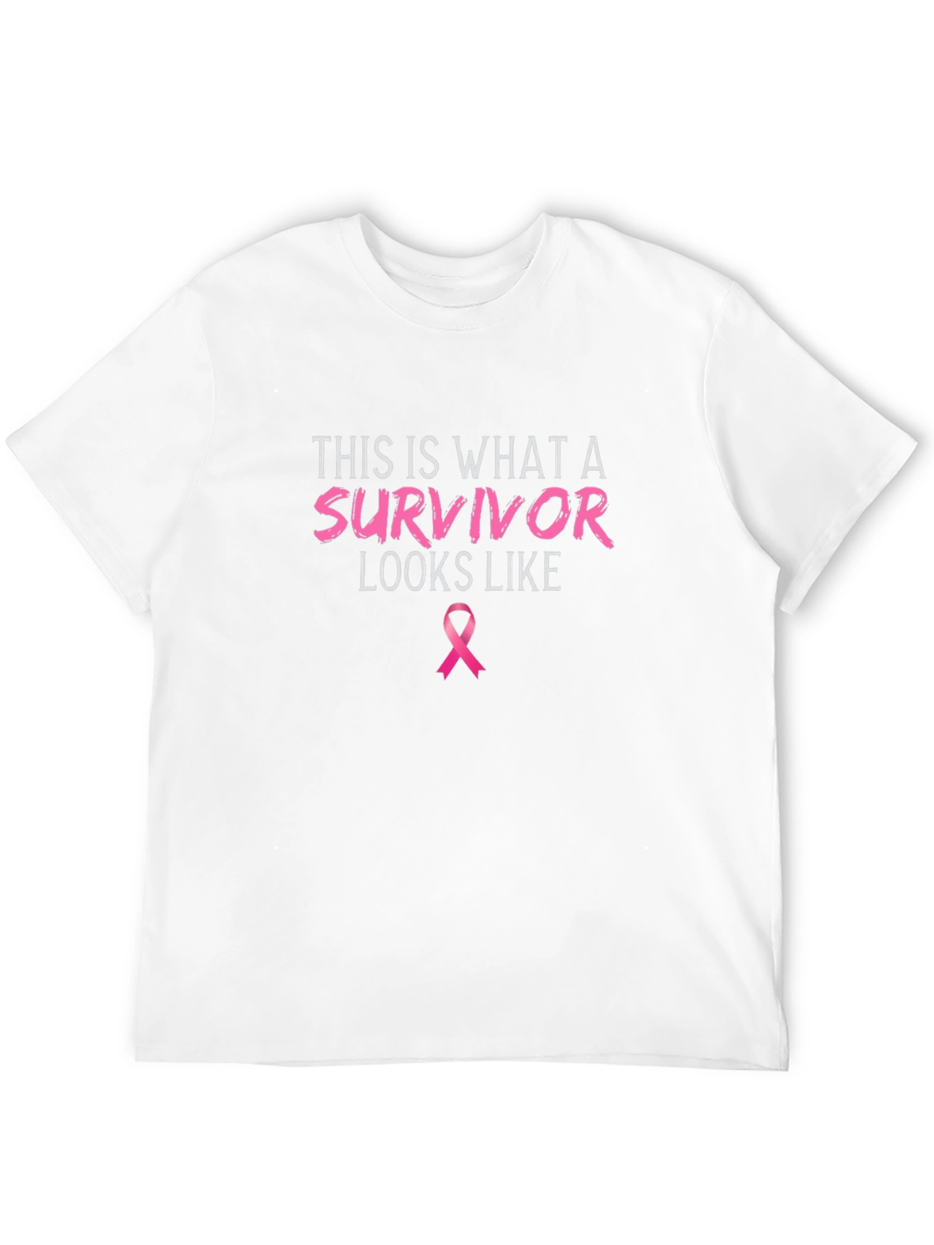 Survivor Ribbon Black T-Shirt