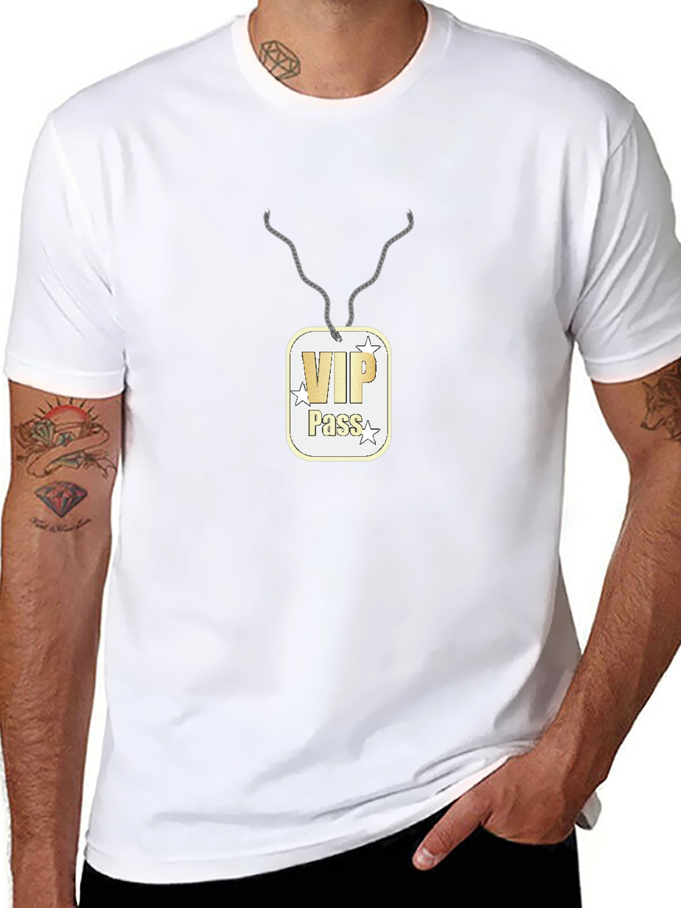 VIP Pass Graphic T-Shirt