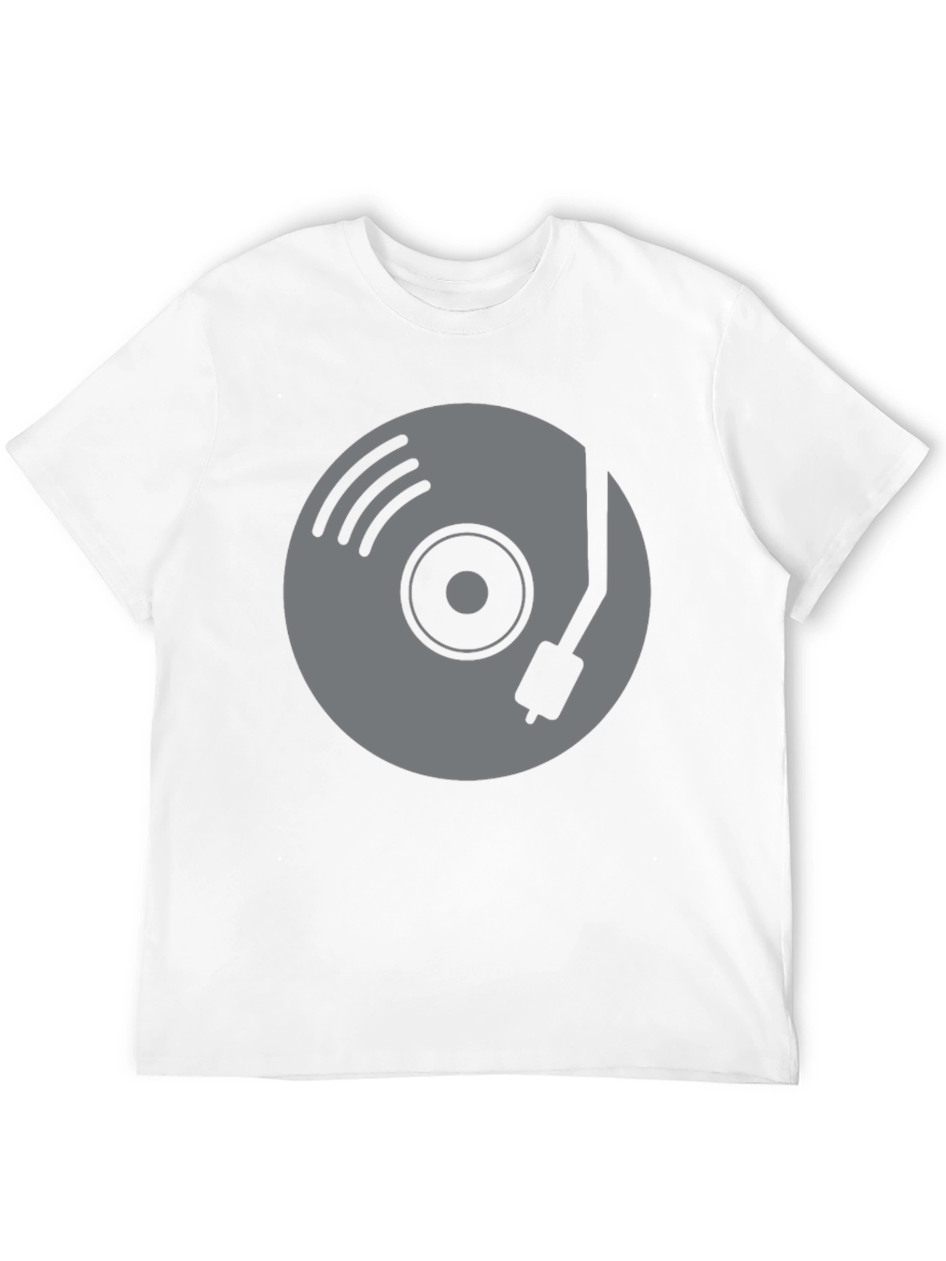 Retro Vinyl Record Graphic T-Shirt
