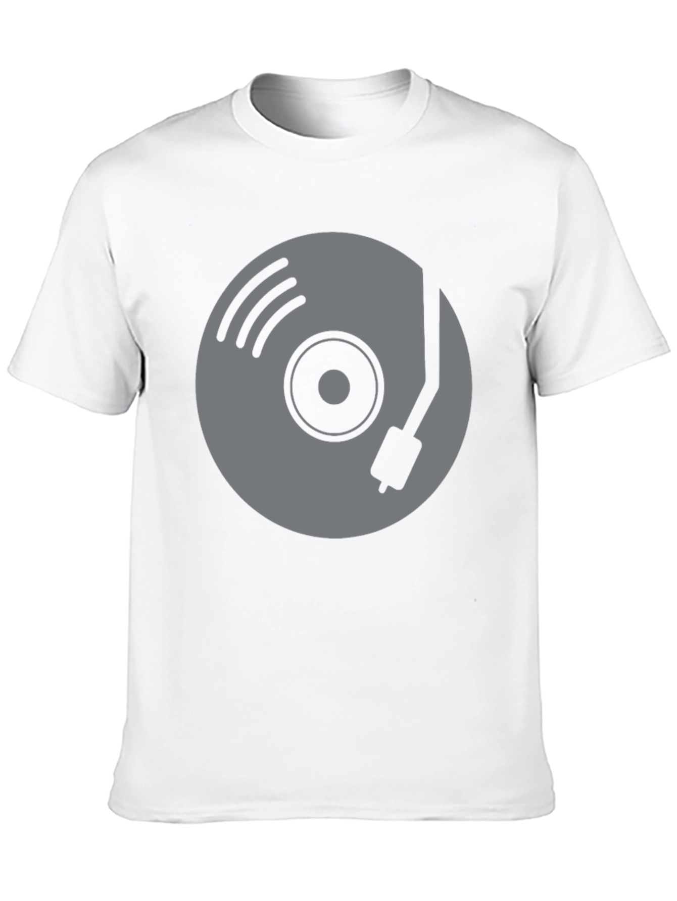 Retro Vinyl Record Graphic T-Shirt
