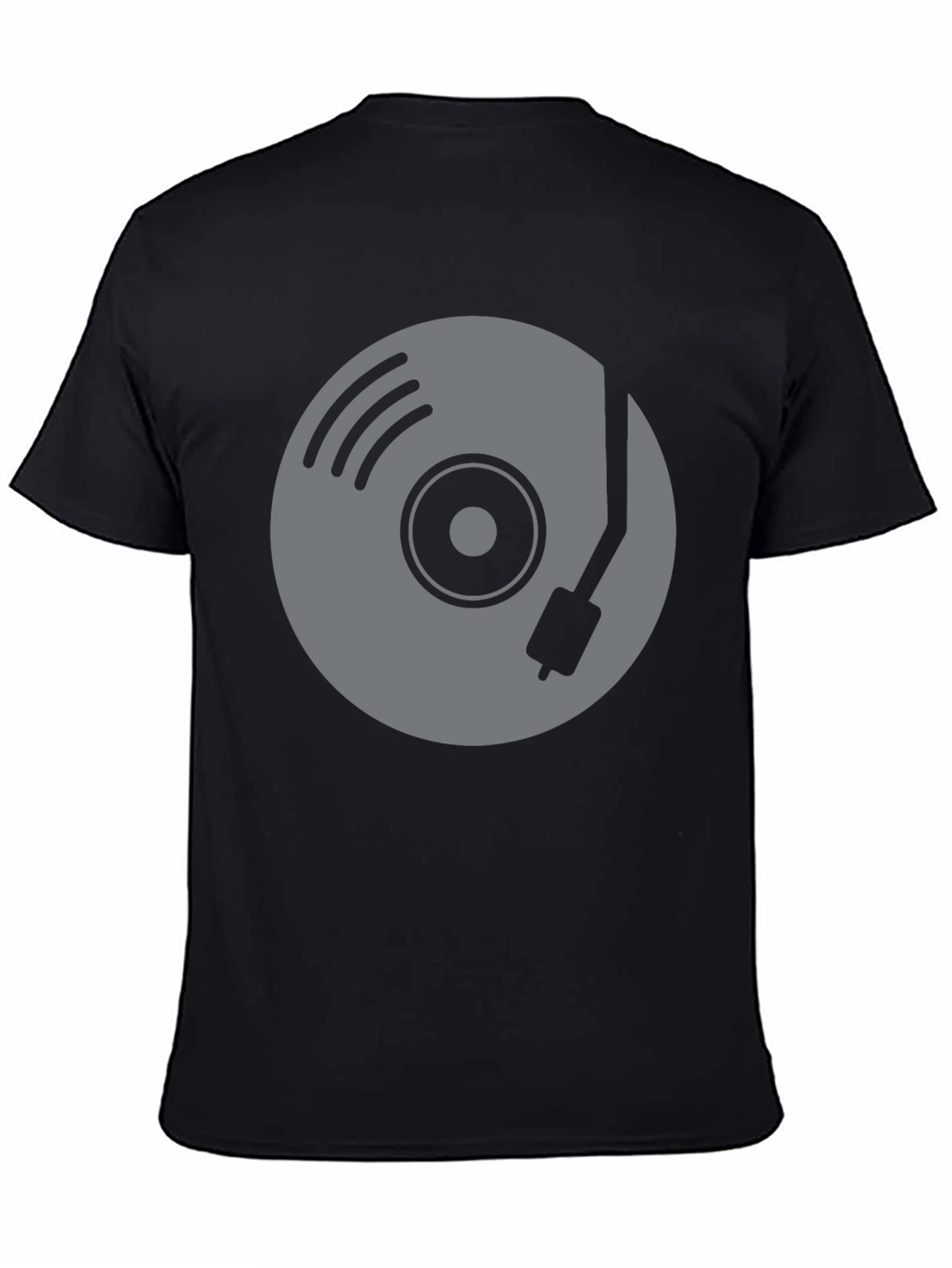 Retro Vinyl Record Graphic T-Shirt