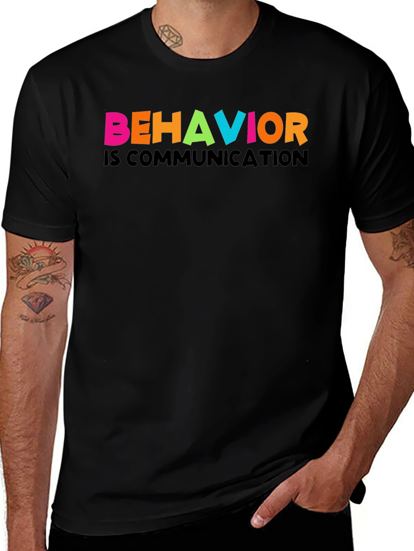 Behavior is Communication Graphic Tee
