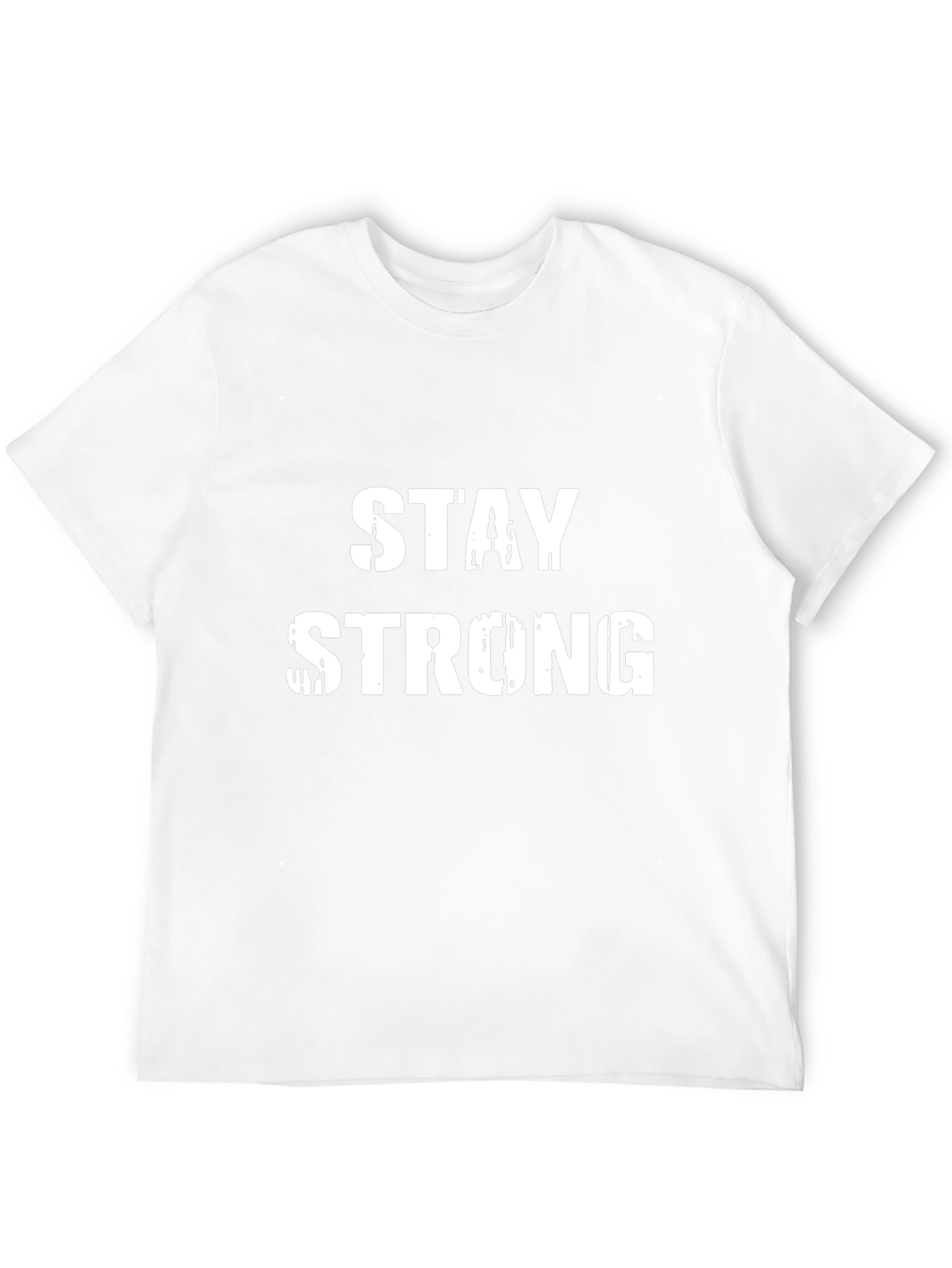 Stay Strong Graphic Tee - Black