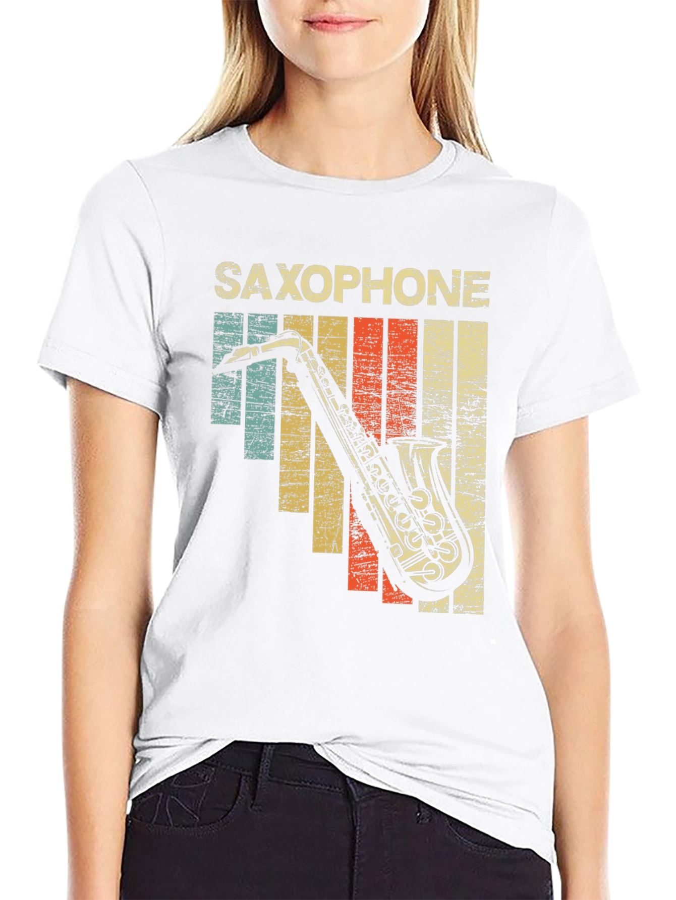 Vintage Saxophone T-Shirt
