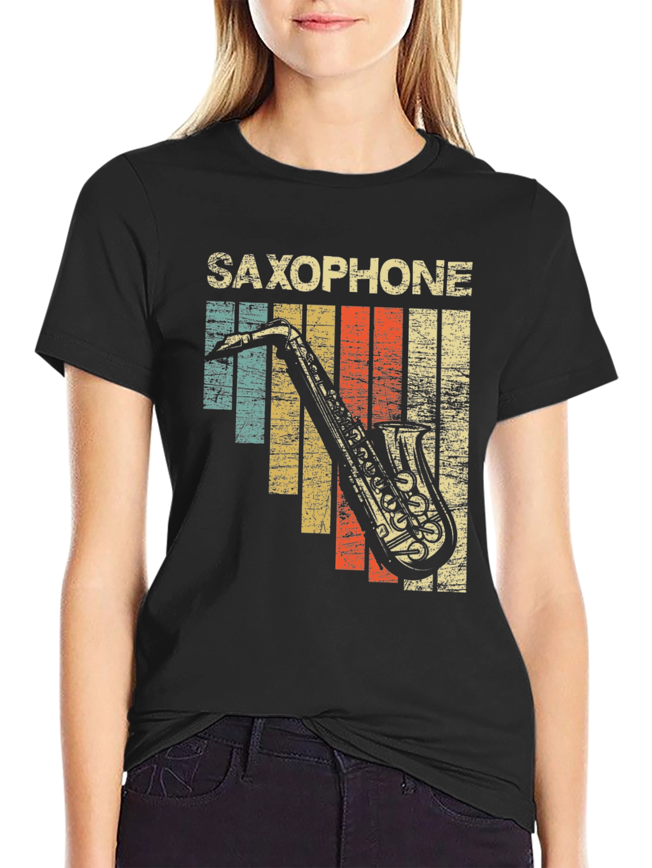 Vintage Saxophone T-Shirt