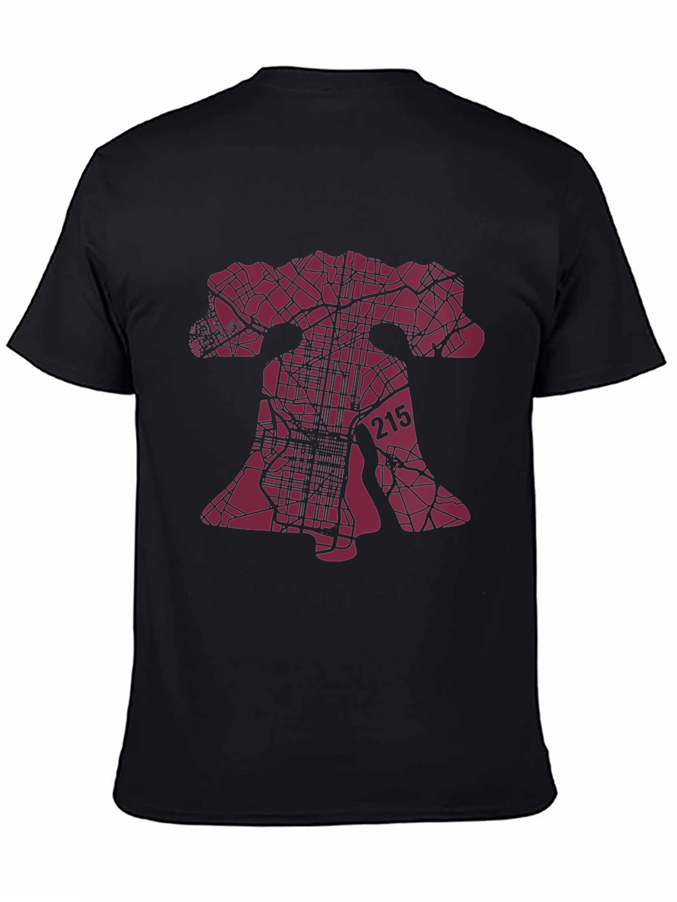 Philadelphia Liberty Bell T-Shirt - 215 Area Code Tee