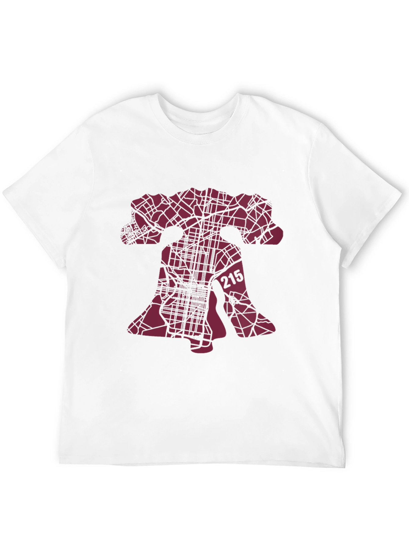 Philadelphia Liberty Bell T-Shirt - 215 Area Code Tee