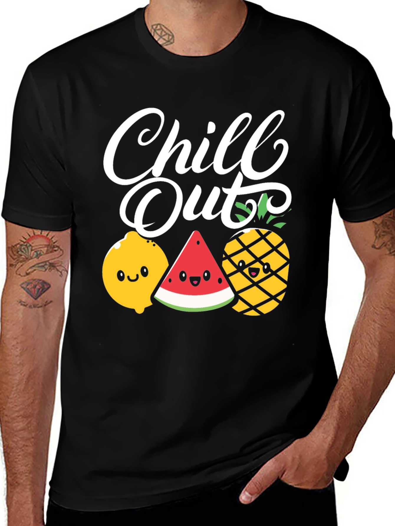 Chill Out Summer Fruits Graphic Tee