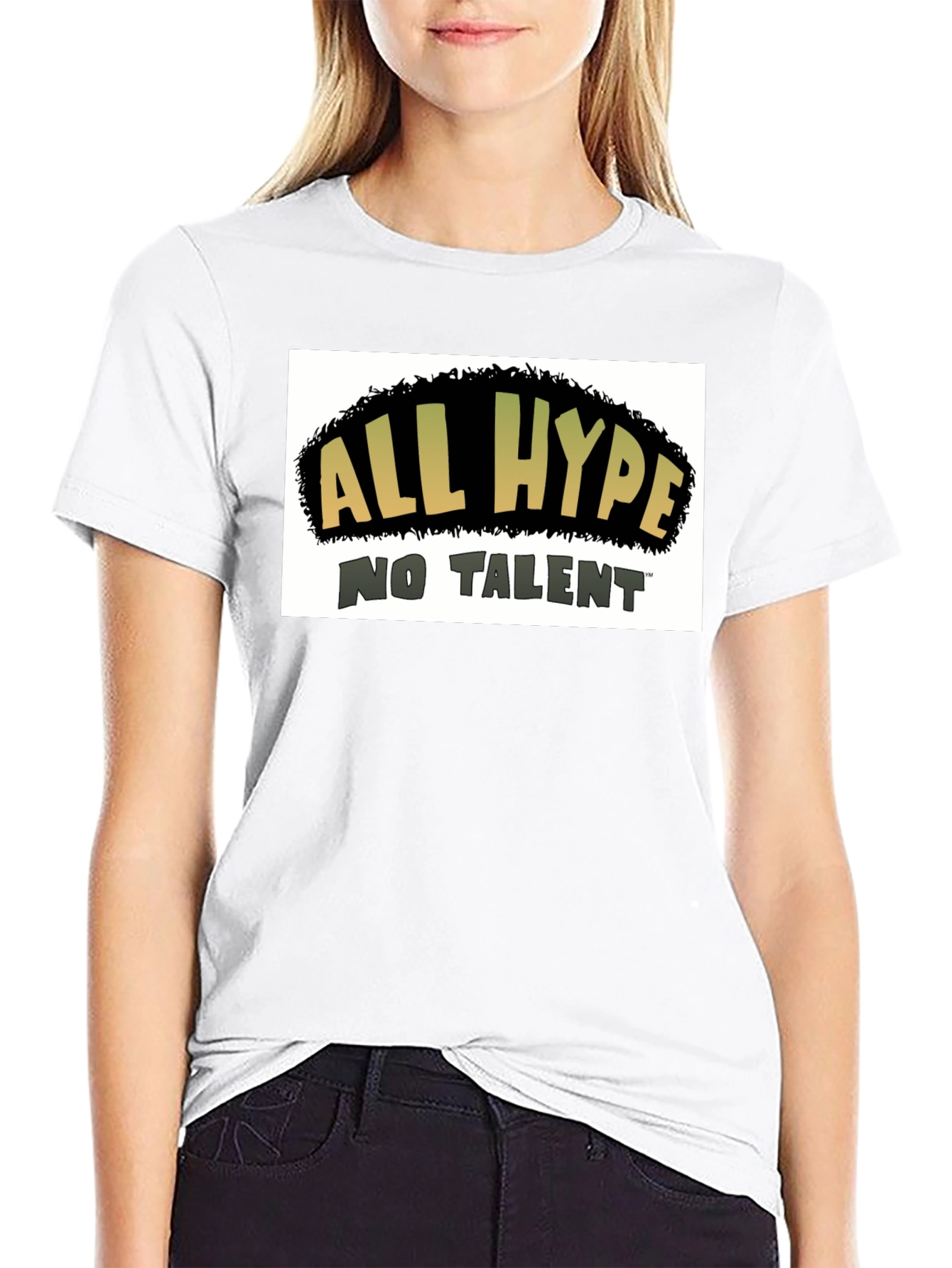 All Hype No Talent Graphic Tee