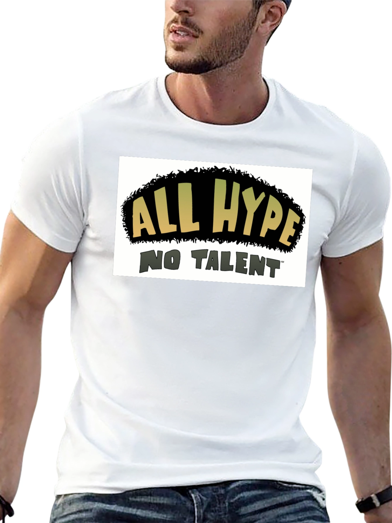 All Hype No Talent Graphic Tee