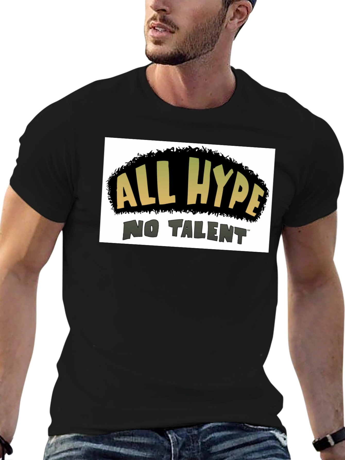 All Hype No Talent Graphic Tee