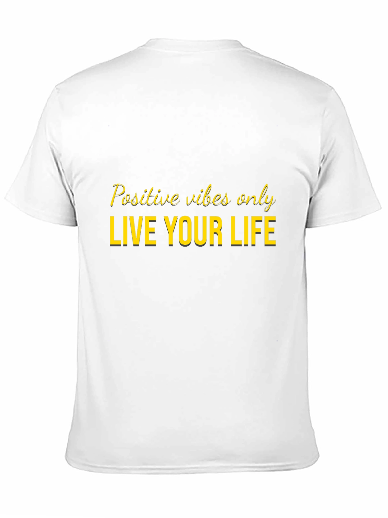 Positive Vibes Only Graphic T-Shirt