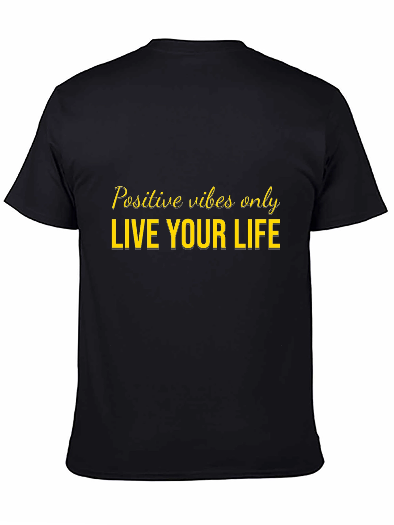 Positive Vibes Only Graphic T-Shirt