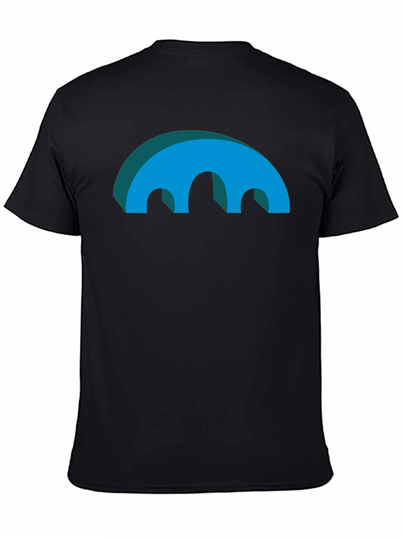 Abstract Arch Graphic T-Shirt - Modern Design