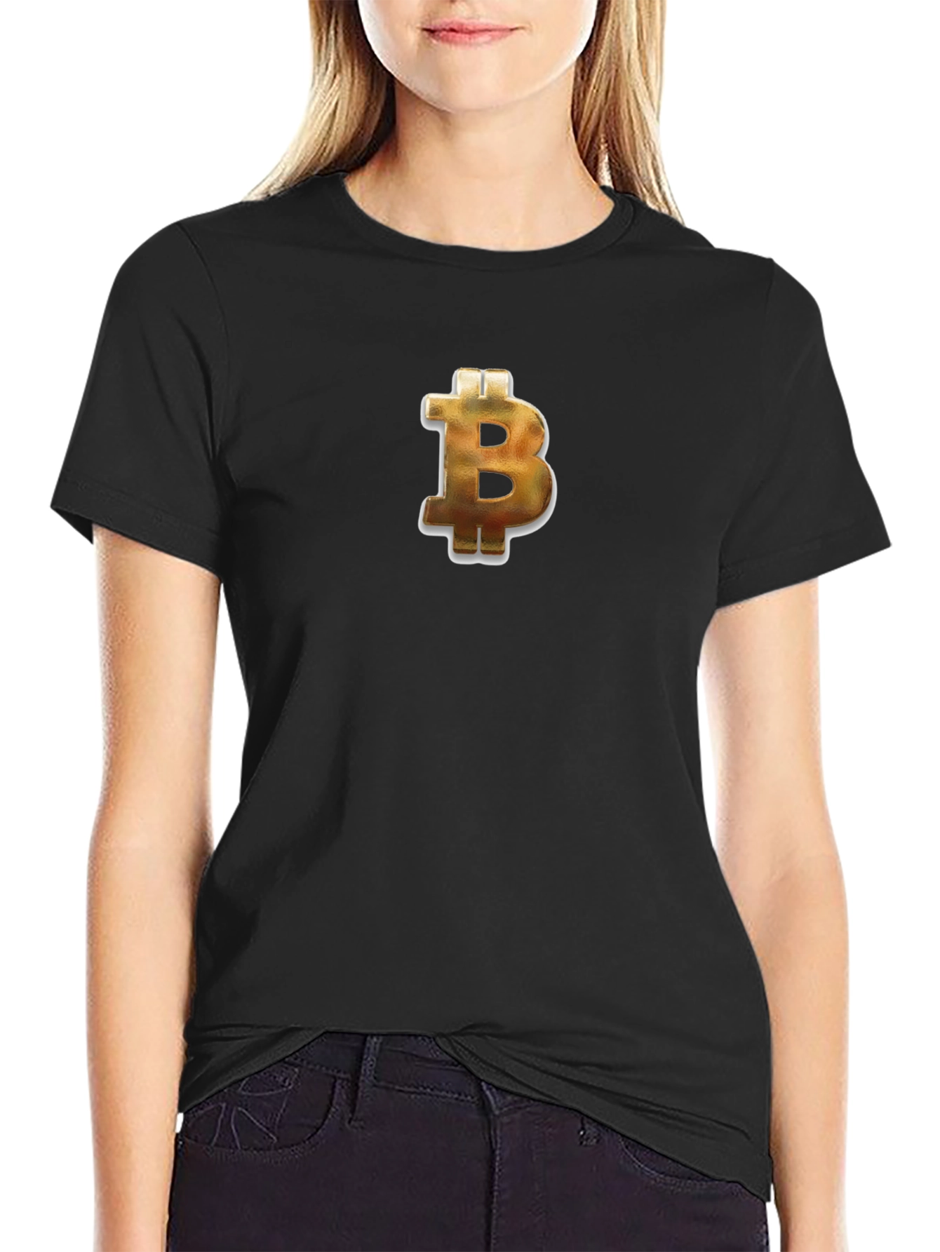 Bitcoin Graphic Tee - Black Crypto T-Shirt