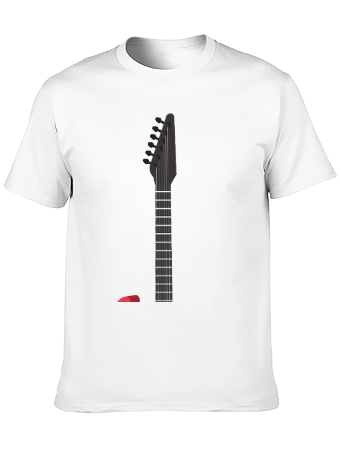 Guitar Neck Graphic Tee - Rock On!