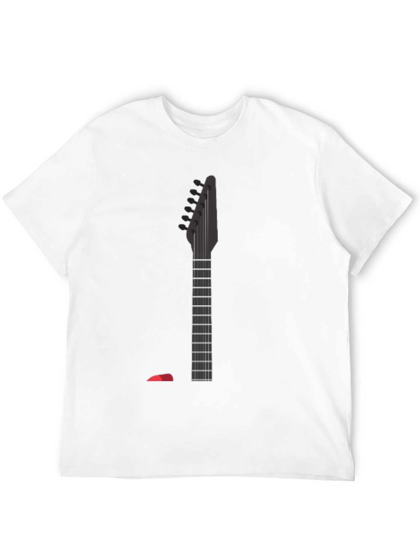Guitar Neck Graphic Tee - Rock On!