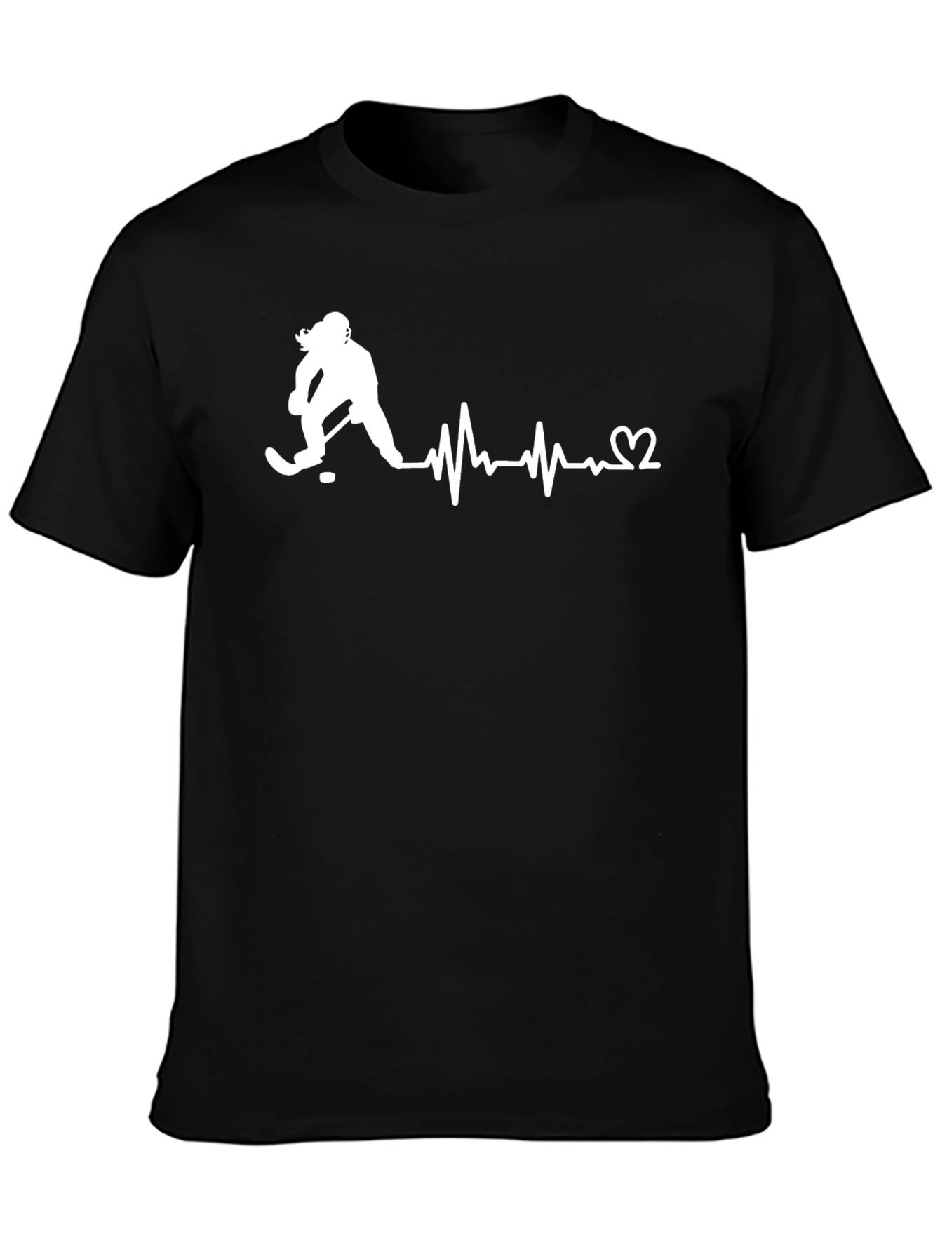 Hockey Heartbeat T-Shirt - Love for the Game!