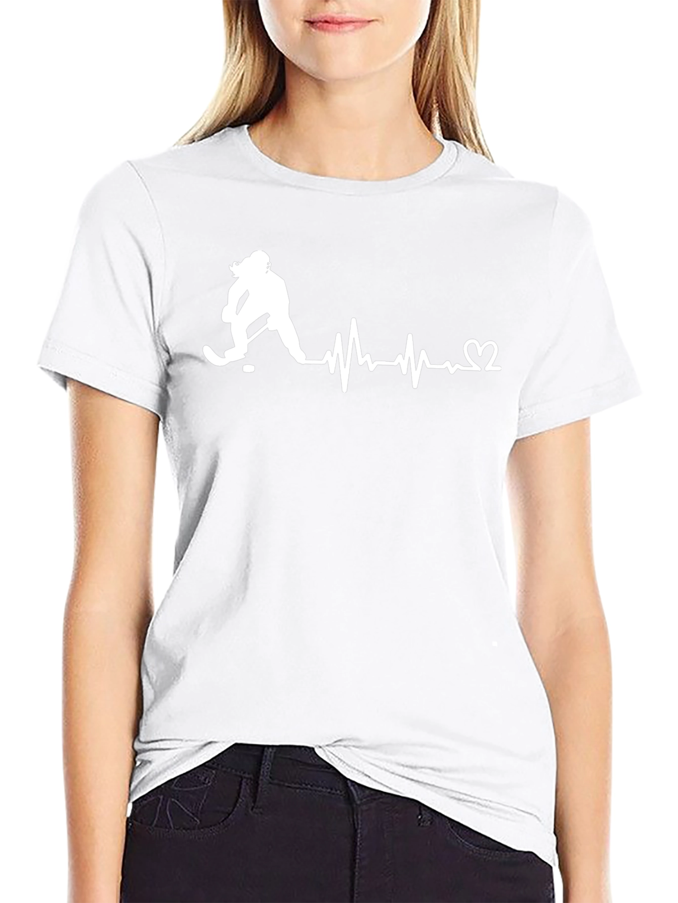 Hockey Heartbeat T-Shirt - Love for the Game!