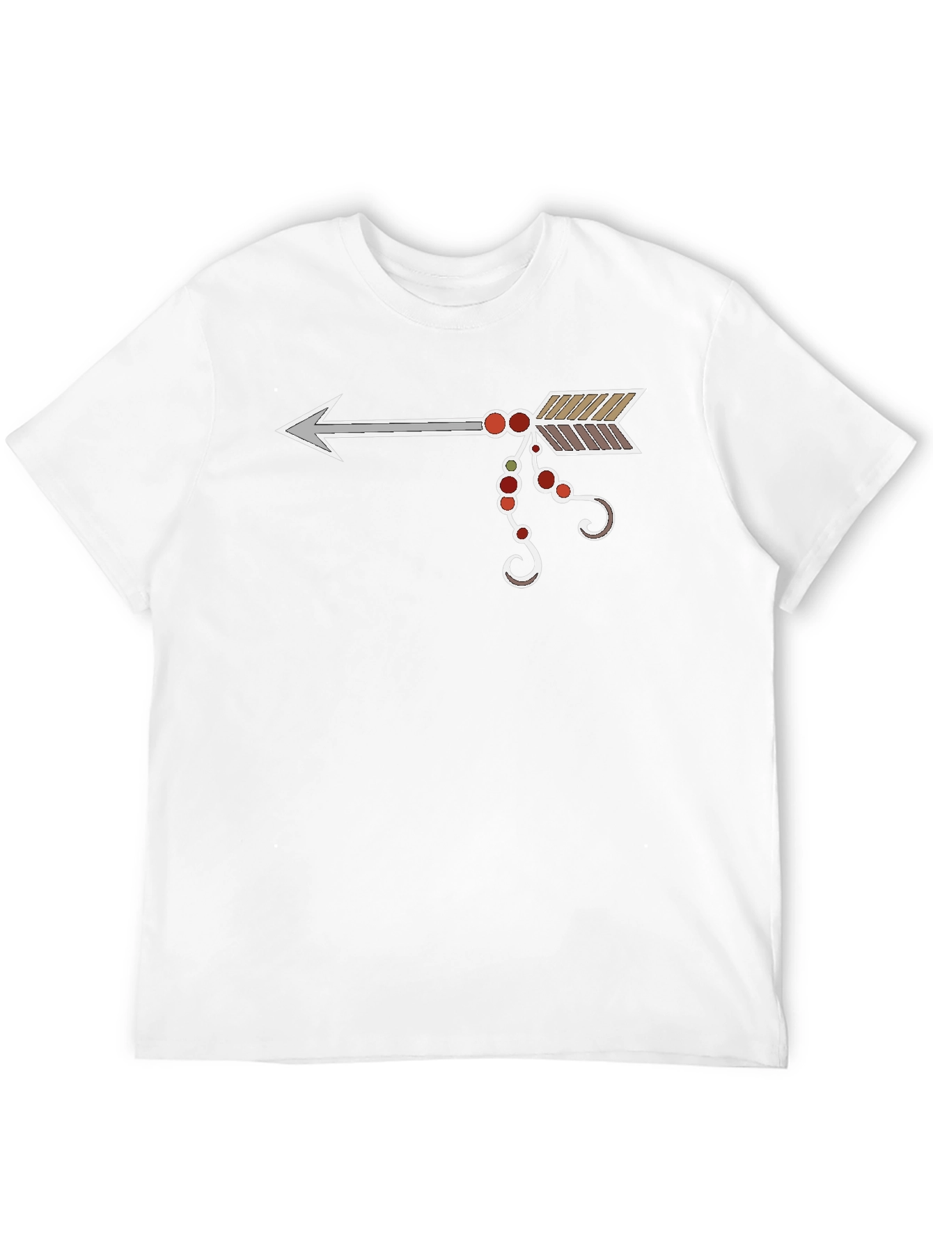 Arrow Graphic Tee - Unique Design Casual Style