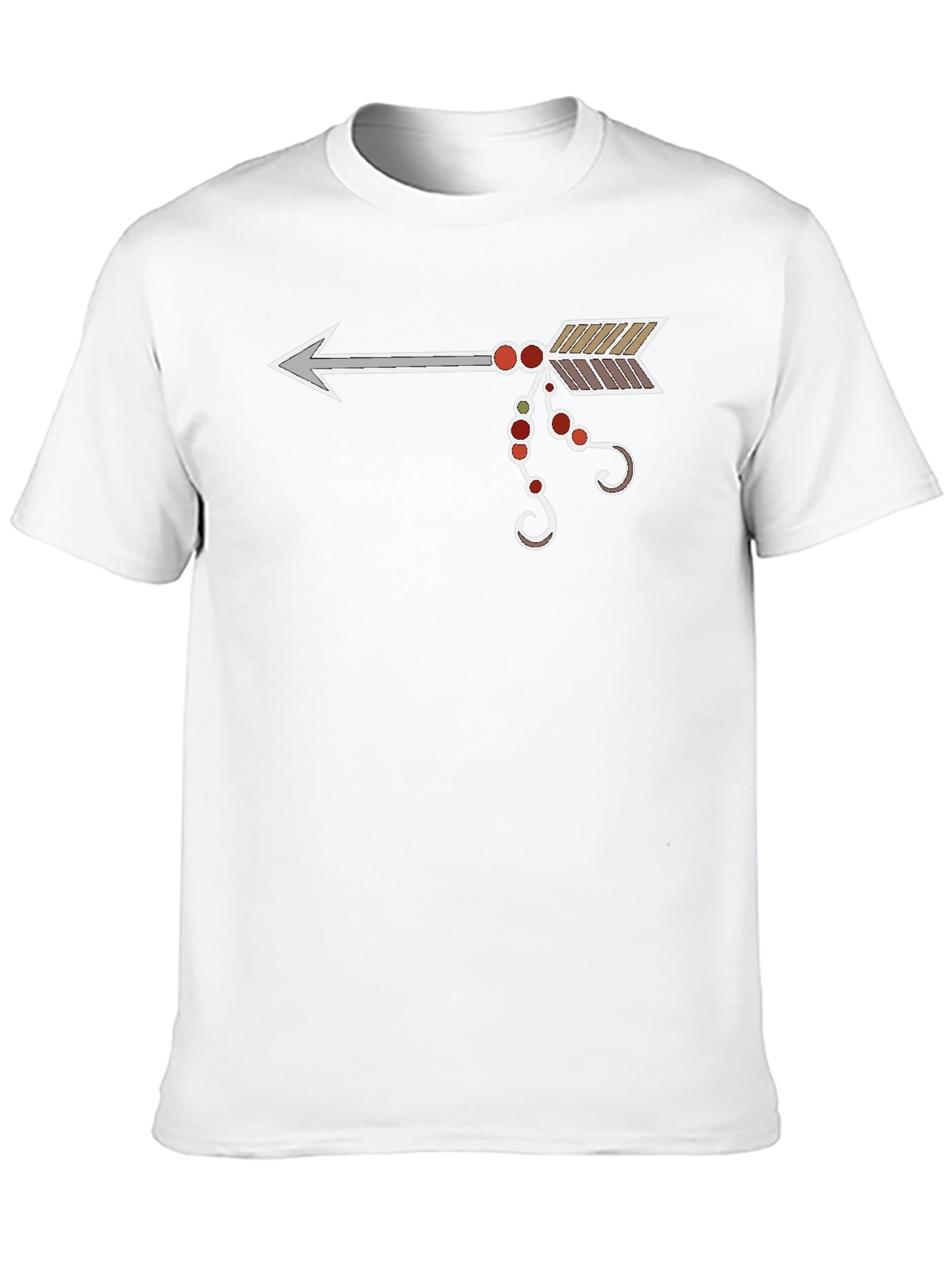Arrow Graphic Tee - Unique Design Casual Style
