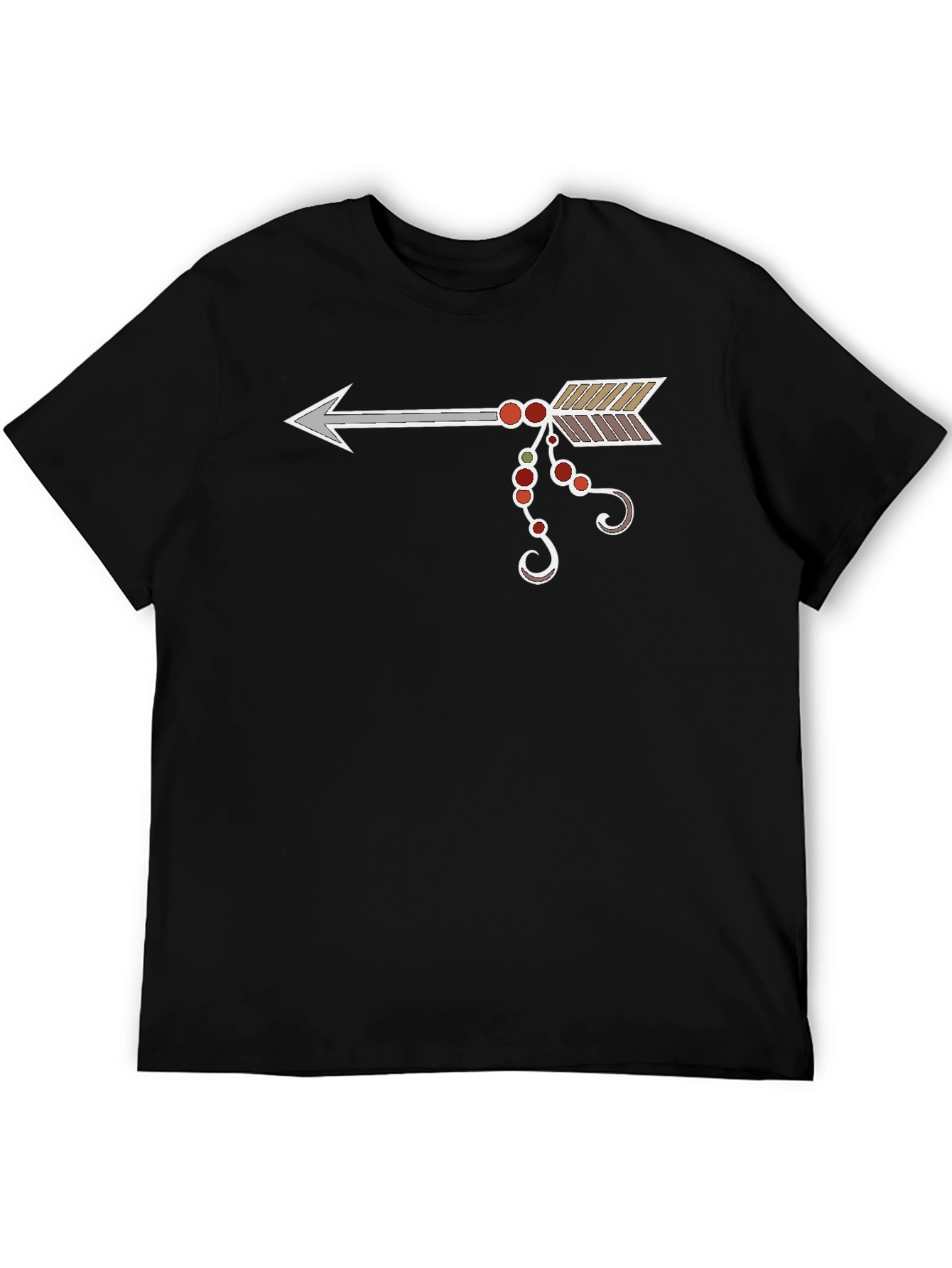 Arrow Graphic Tee - Unique Design Casual Style