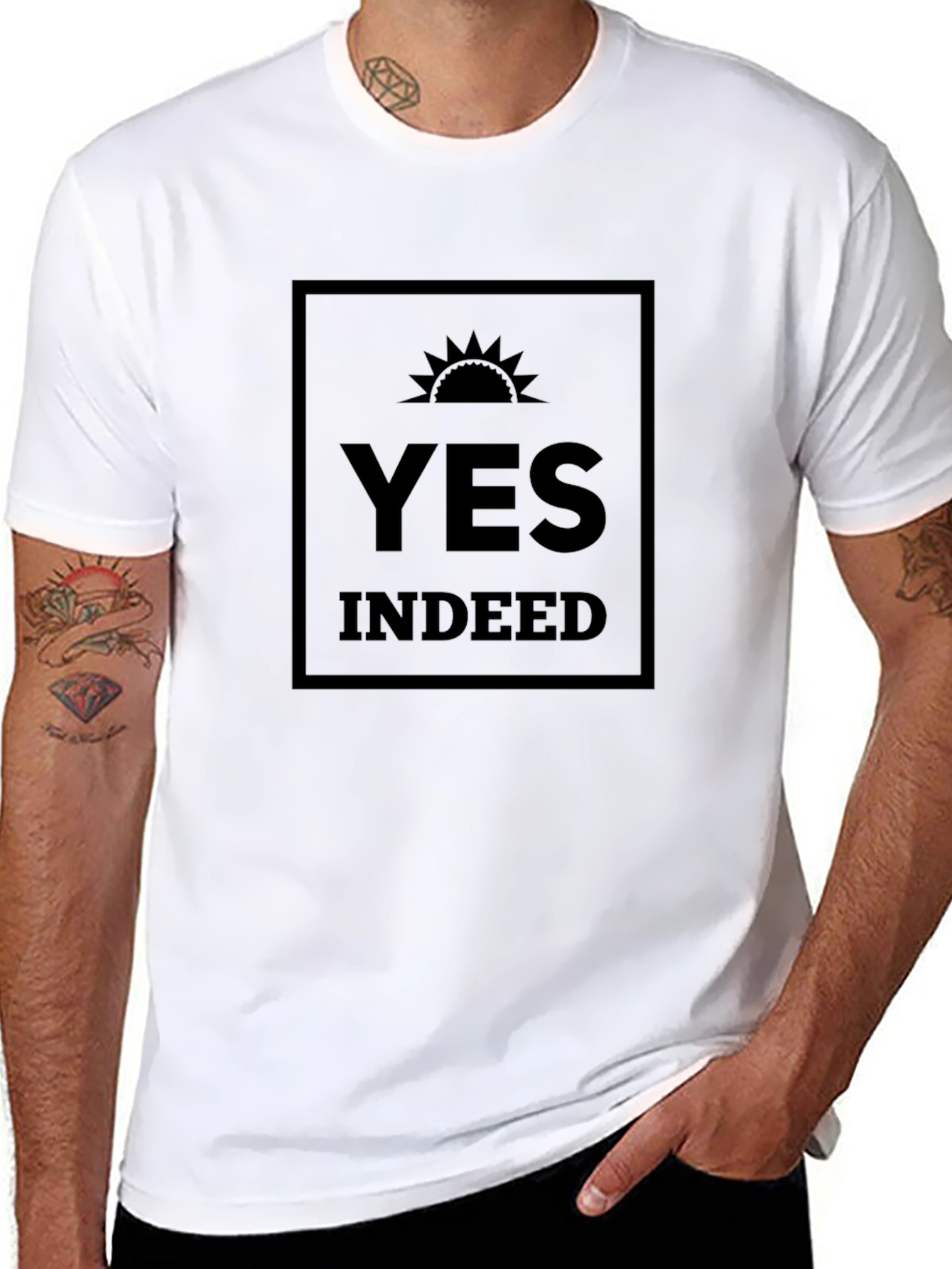 Yes Indeed Graphic T-Shirt