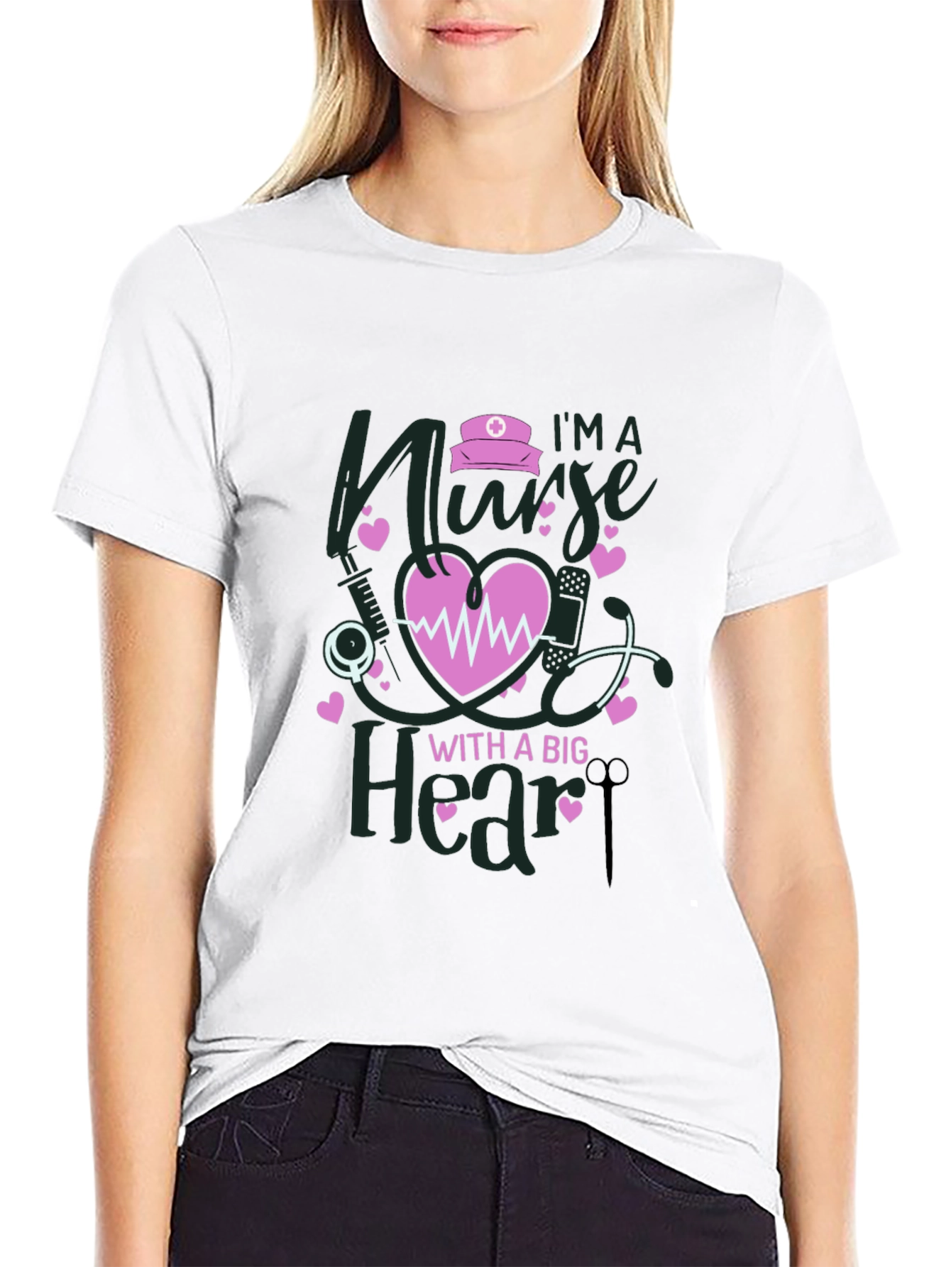 Nurse With a Big Heart T-Shirt