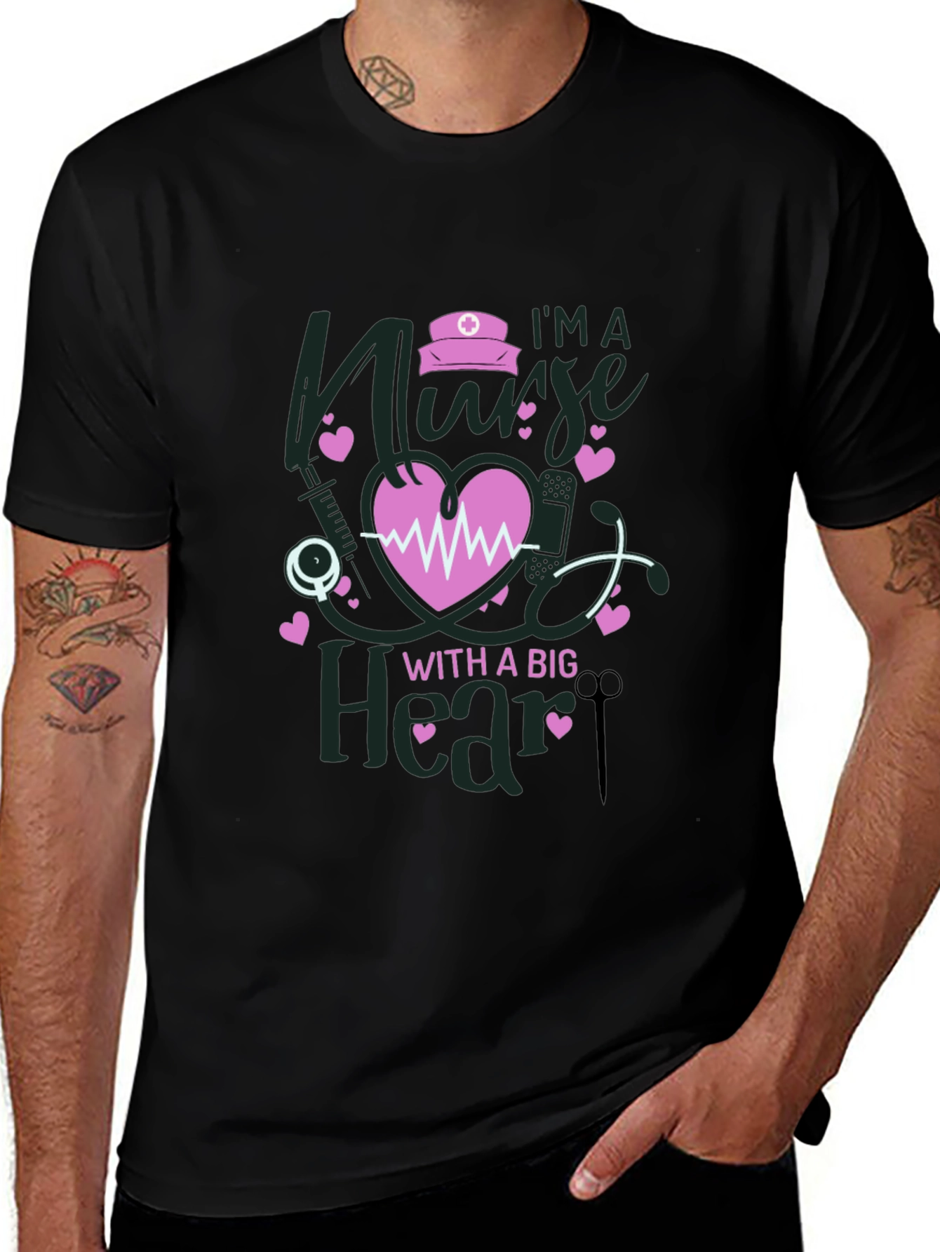 Nurse With a Big Heart T-Shirt