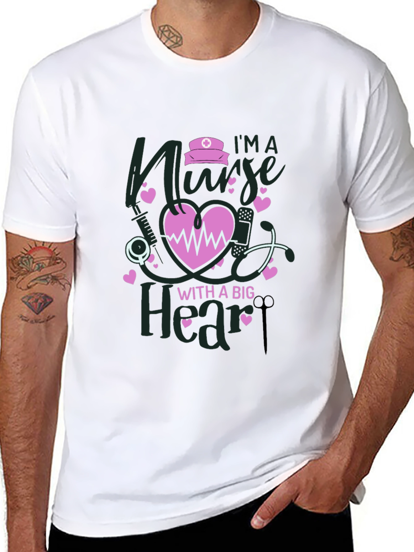 Nurse With a Big Heart T-Shirt