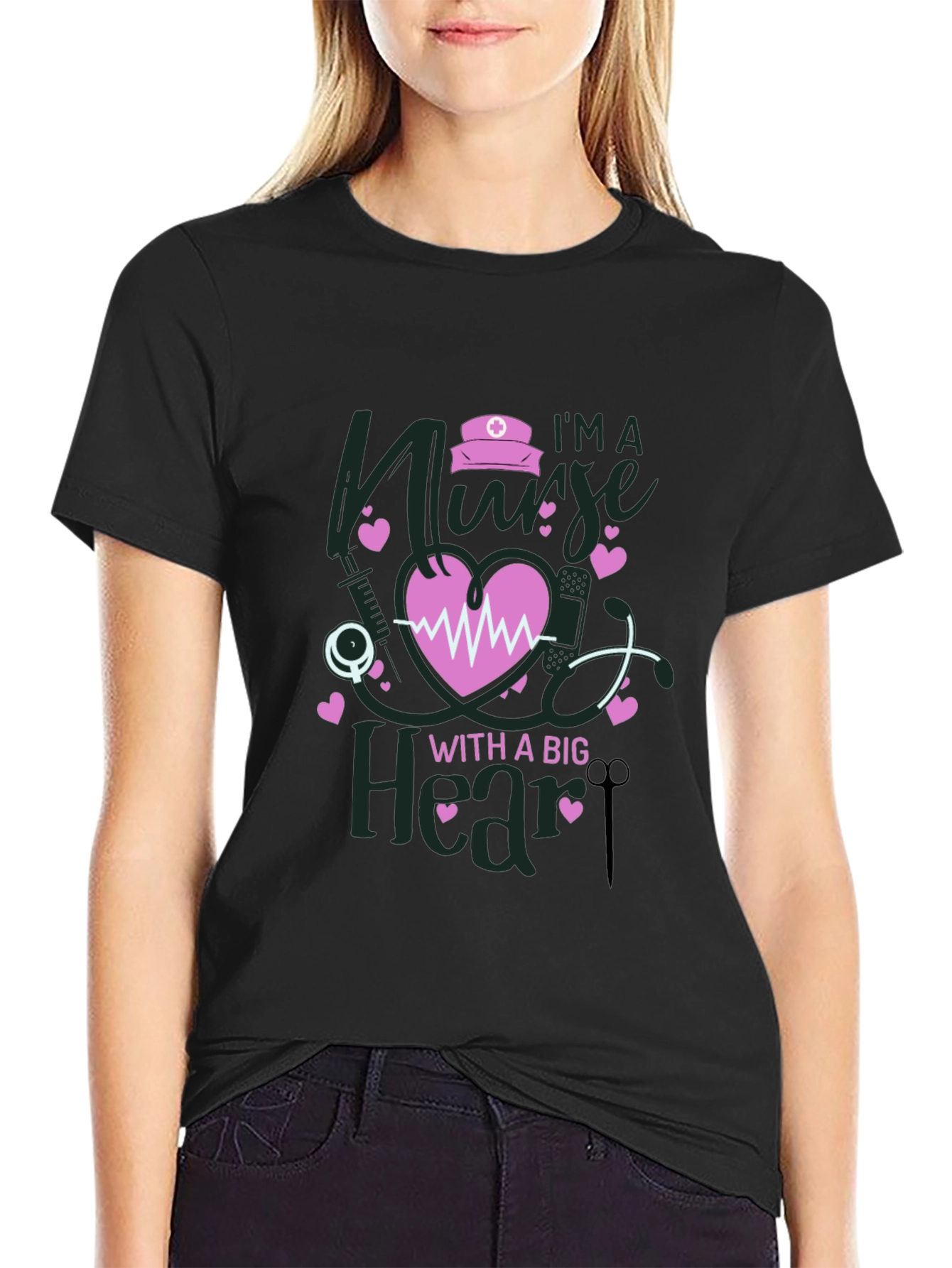 Nurse With a Big Heart T-Shirt