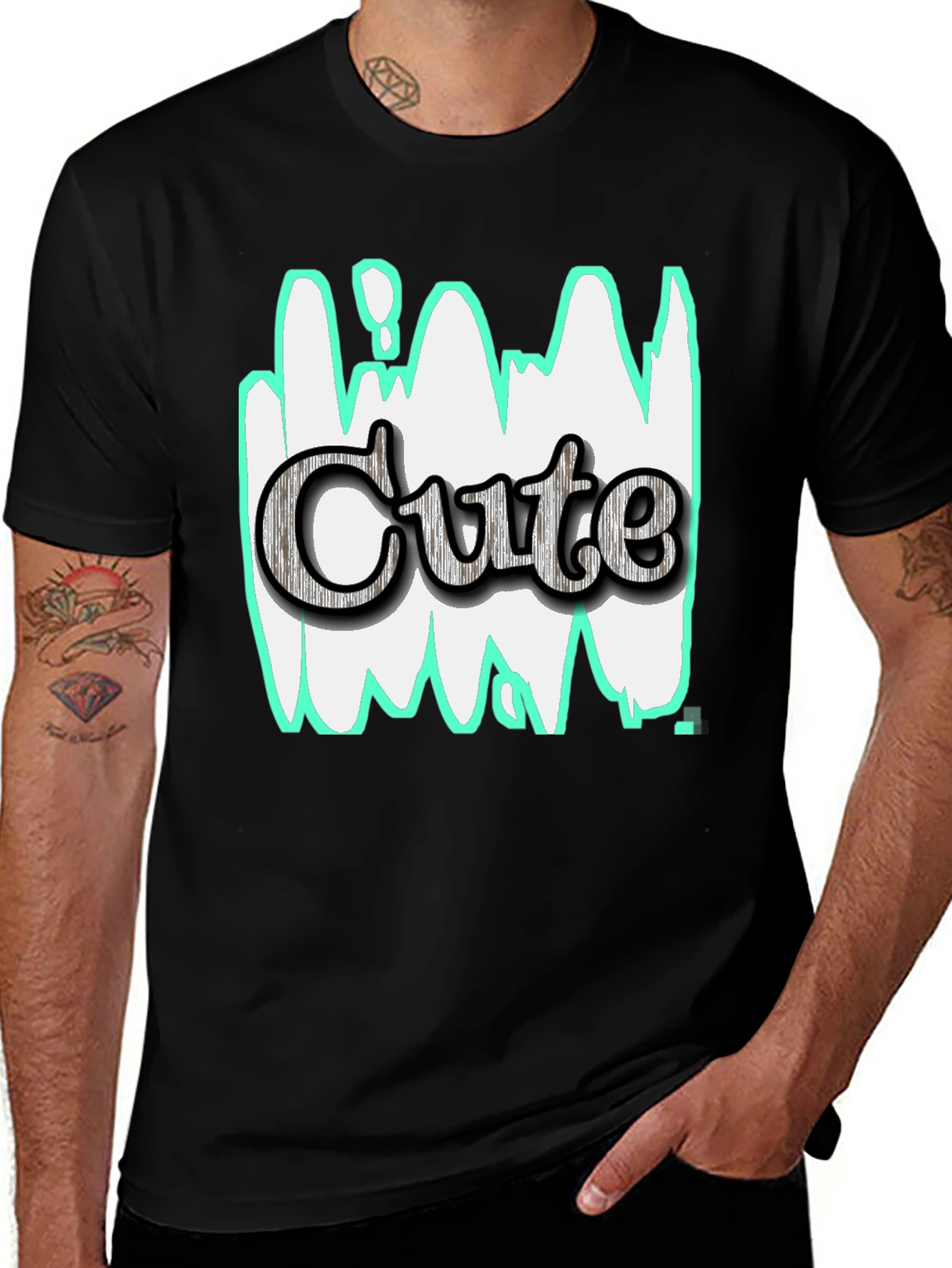 Cute Graphic T-Shirt - Stylish Casual Wear