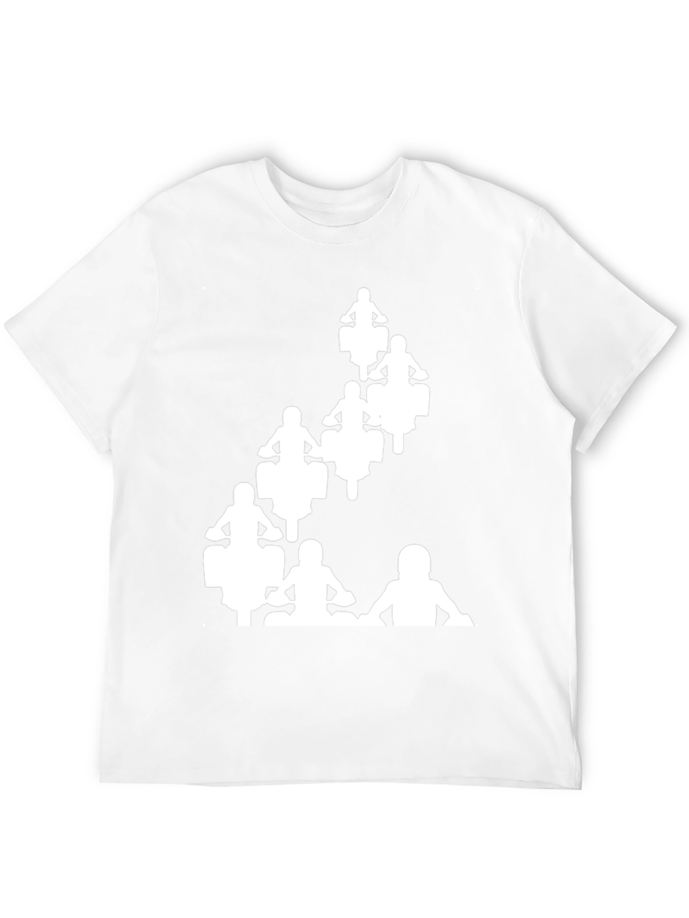 Motorcycle Riders Graphic Tee - Black Cotton Shirt