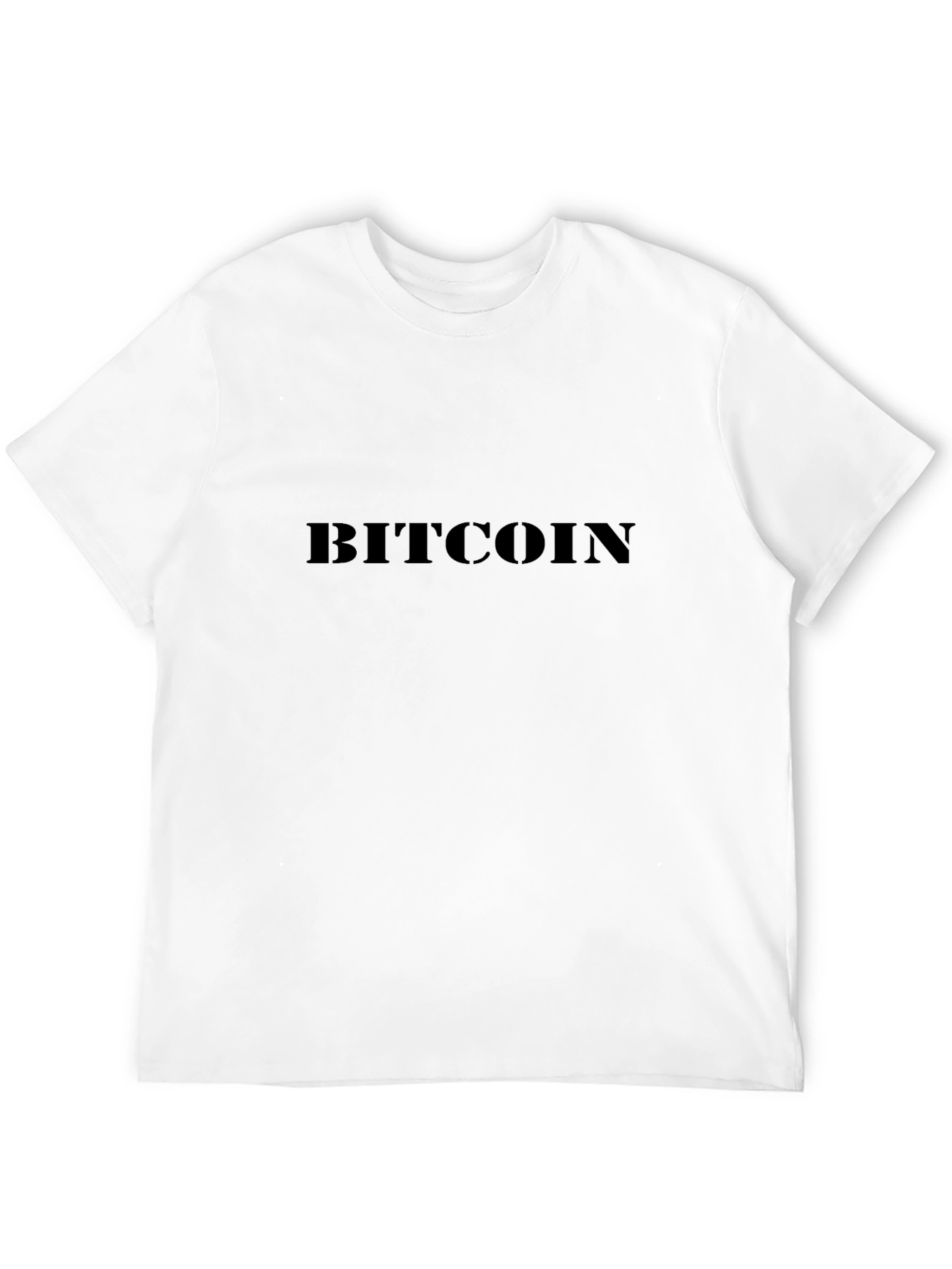 Bitcoin Black T-Shirt - Crypto Currency Design