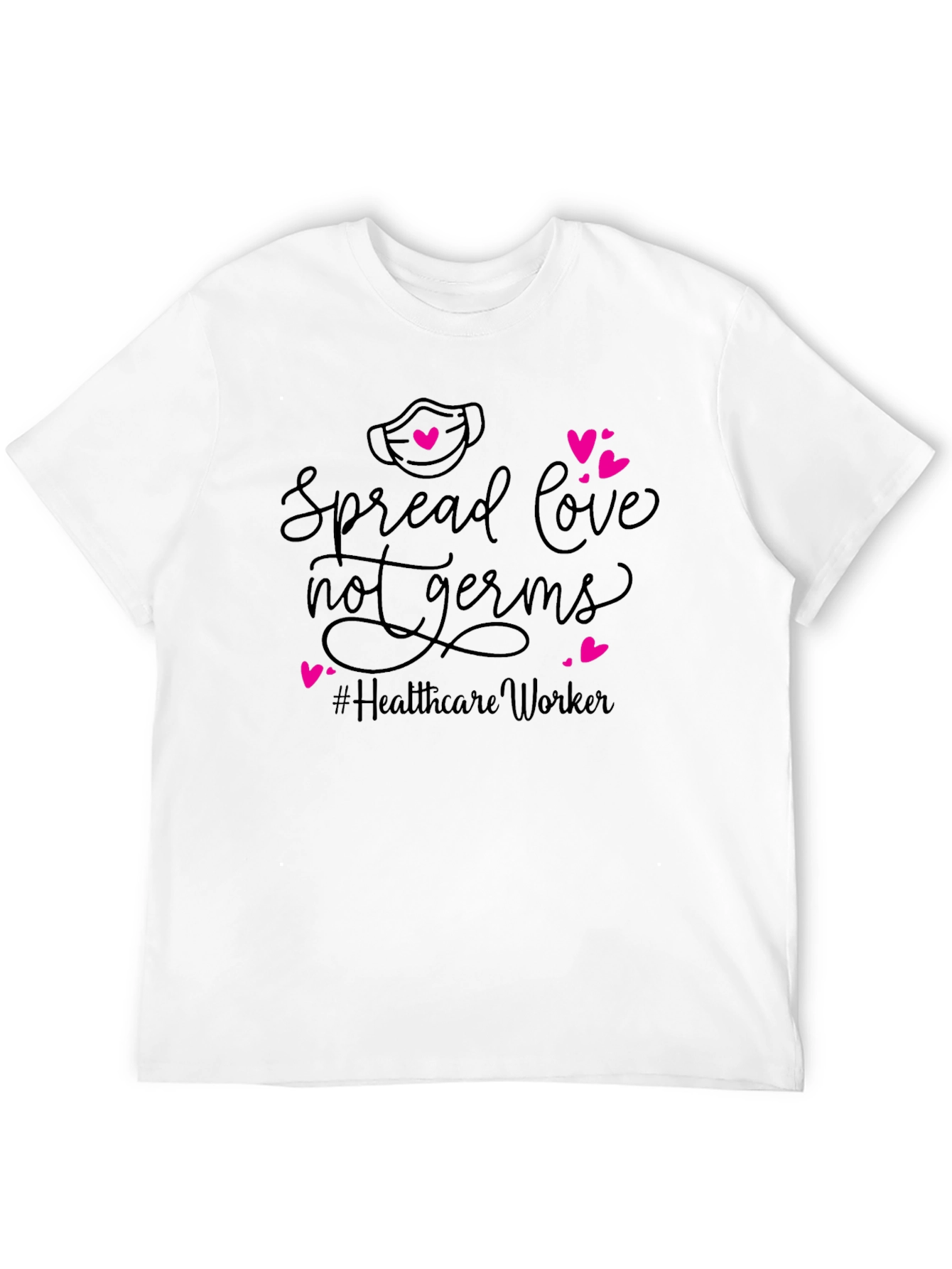 Spread Love Not Germs Graphic Tee