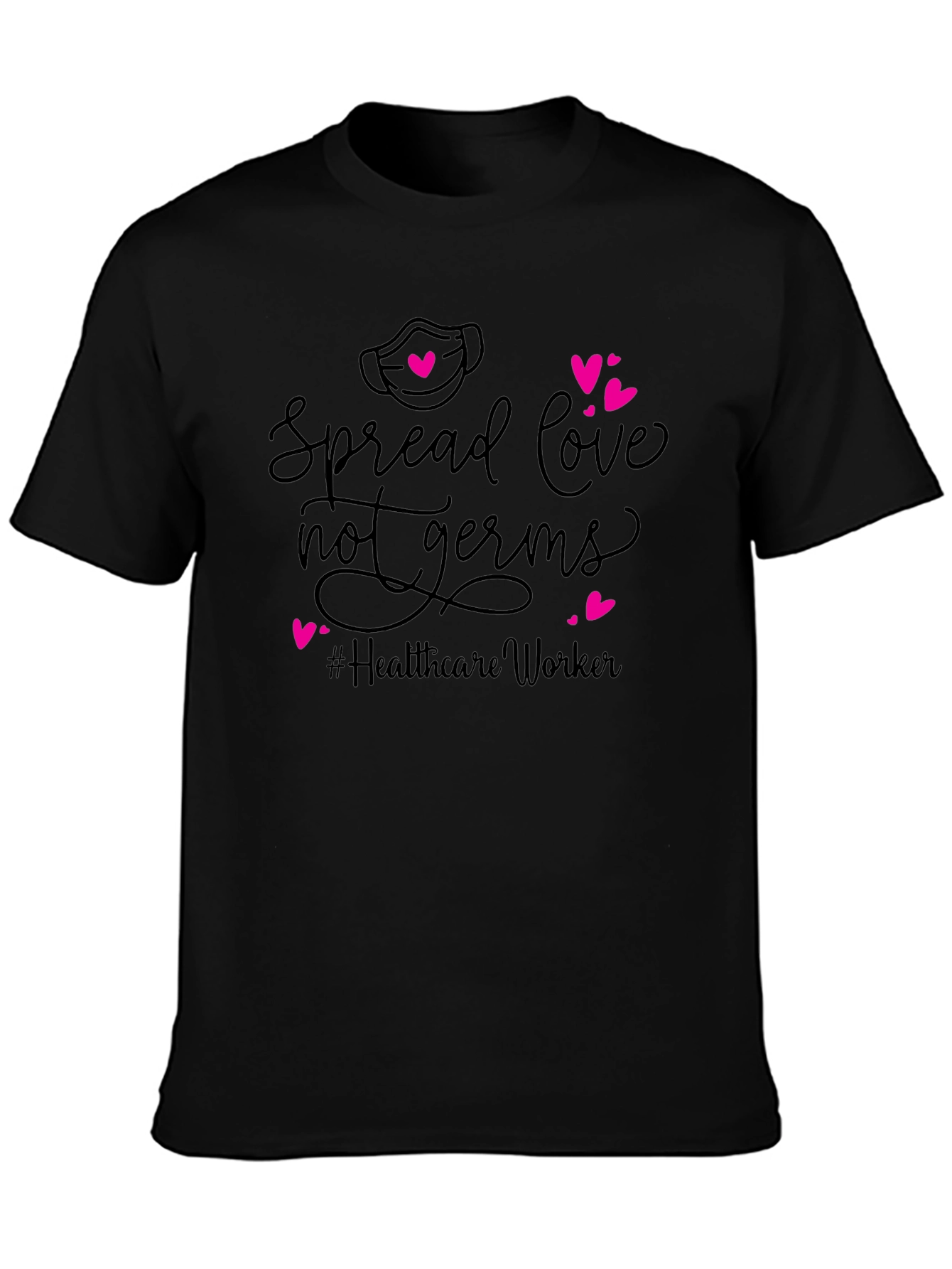Spread Love Not Germs Graphic Tee