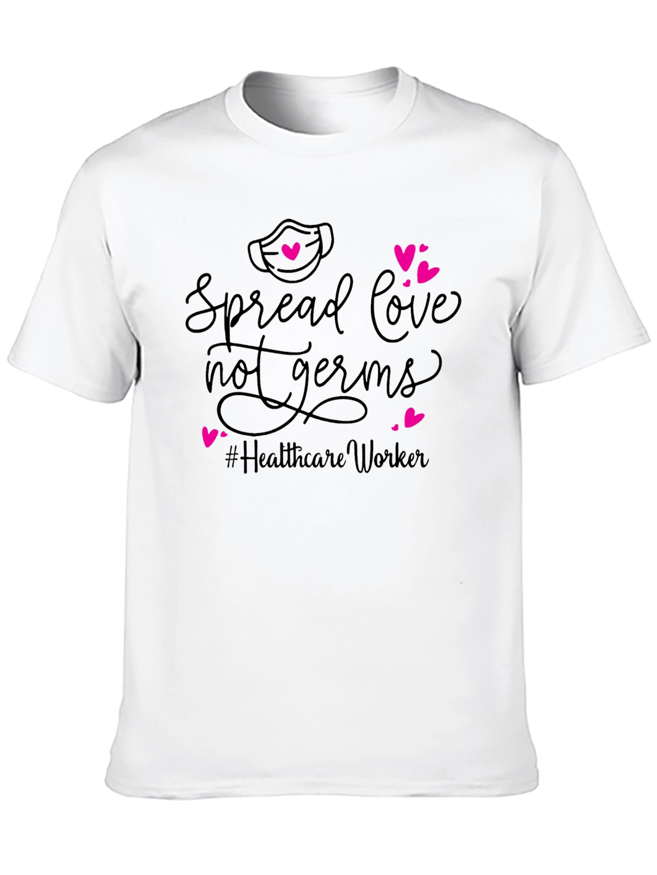 Spread Love Not Germs Graphic Tee