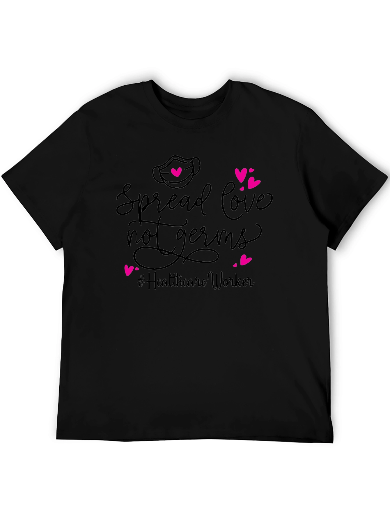 Spread Love Not Germs Graphic Tee