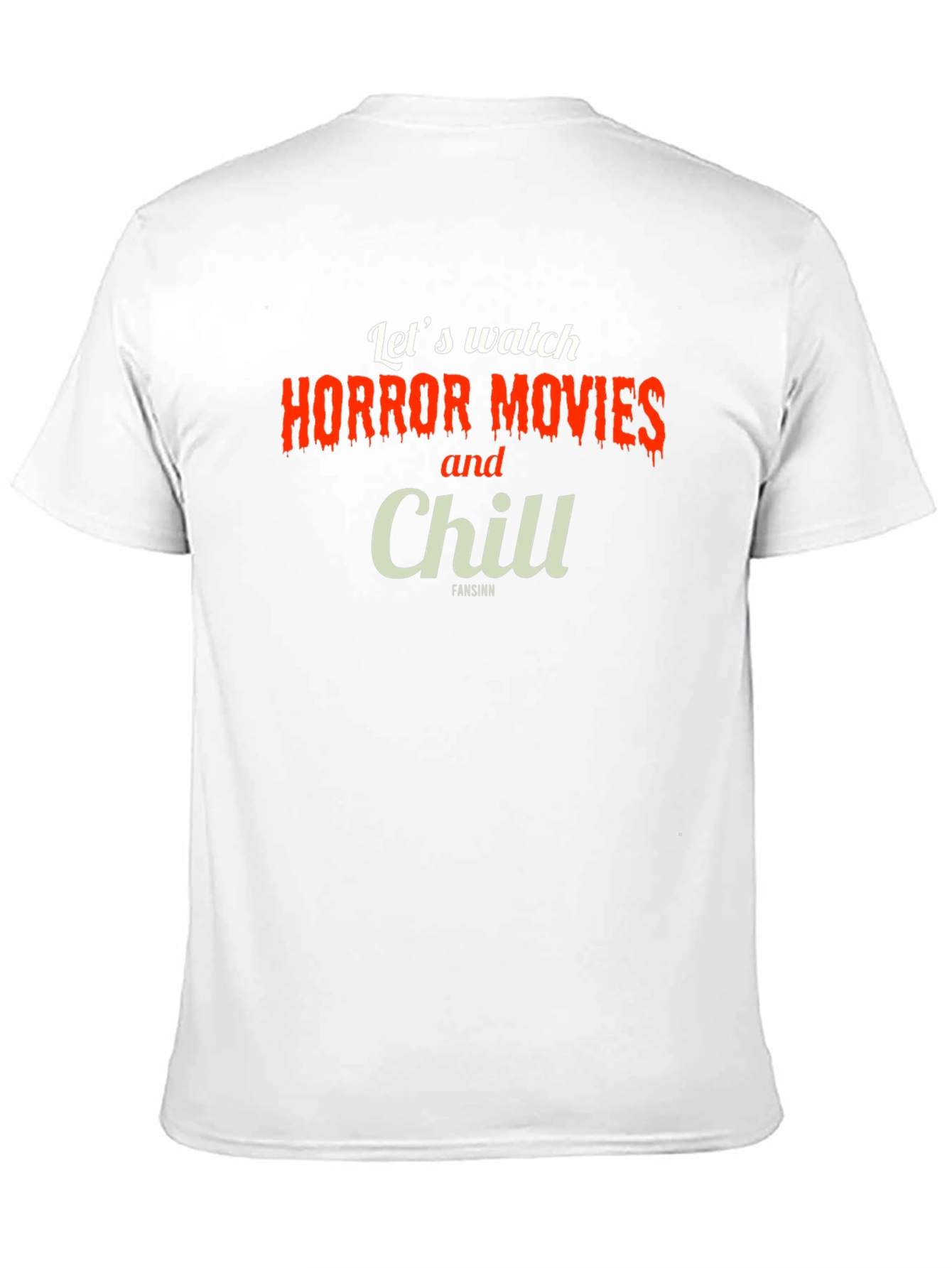 Horror Movie & Chill T-Shirt - Black
