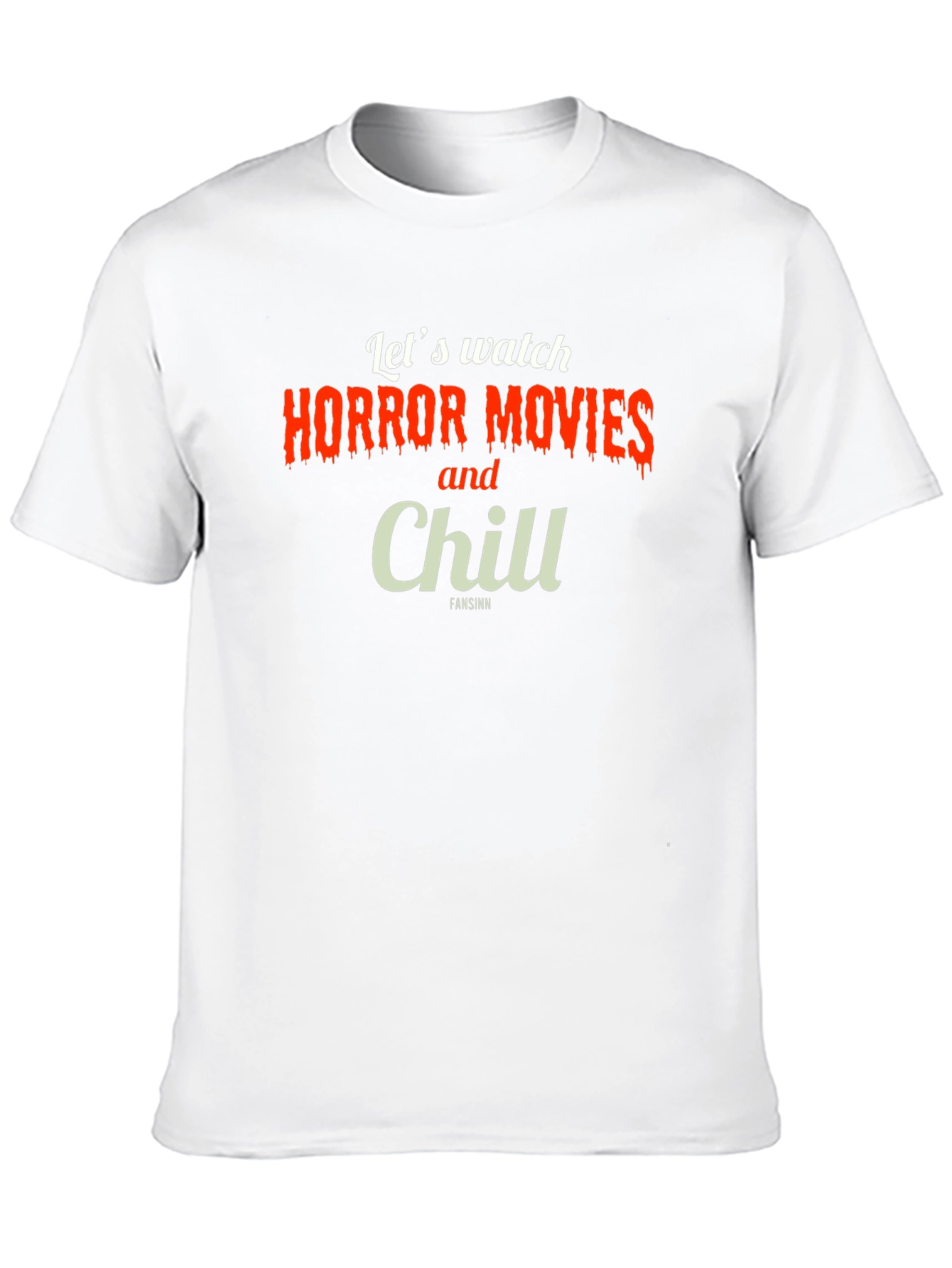 Horror Movie & Chill T-Shirt - Black