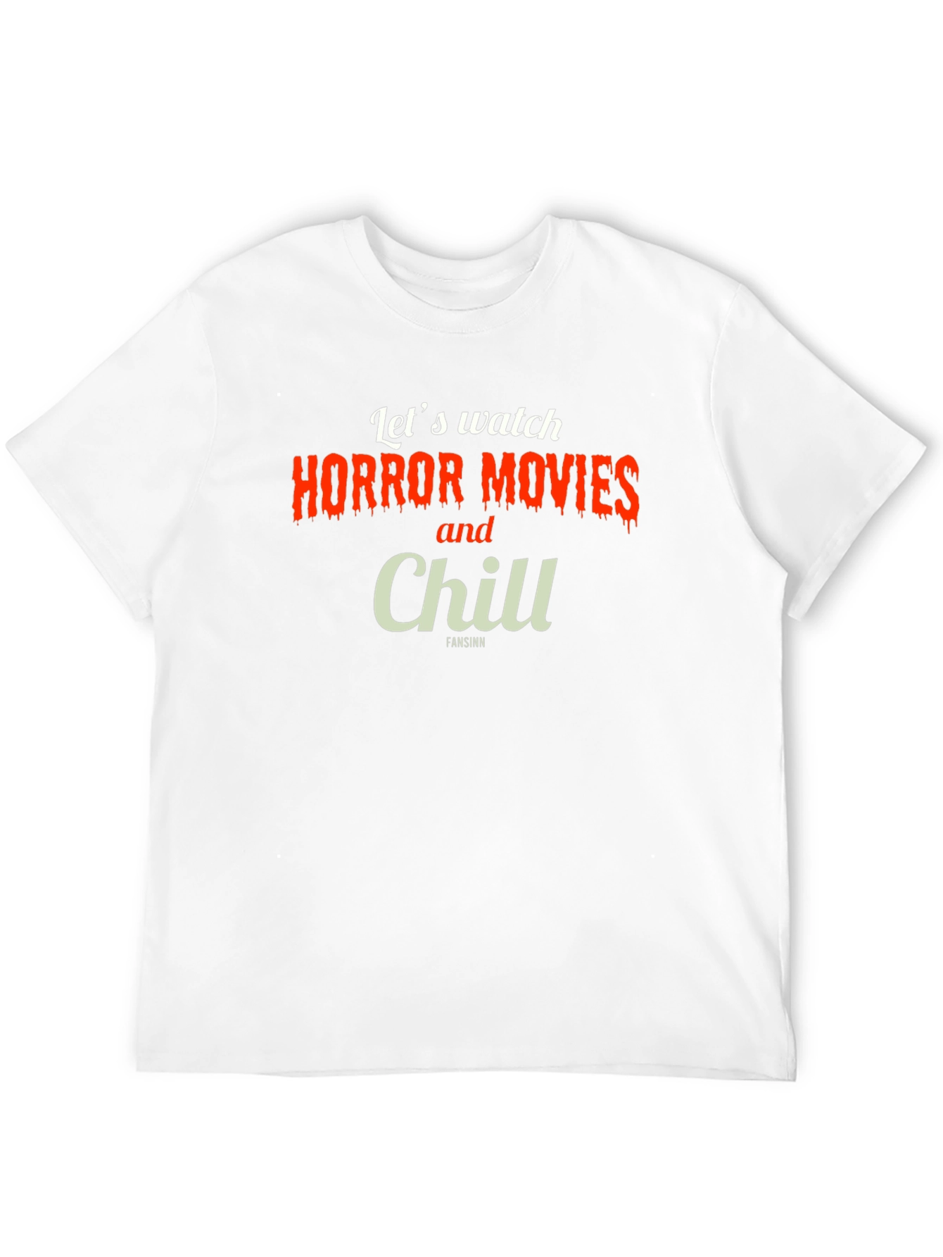 Horror Movie & Chill T-Shirt - Black