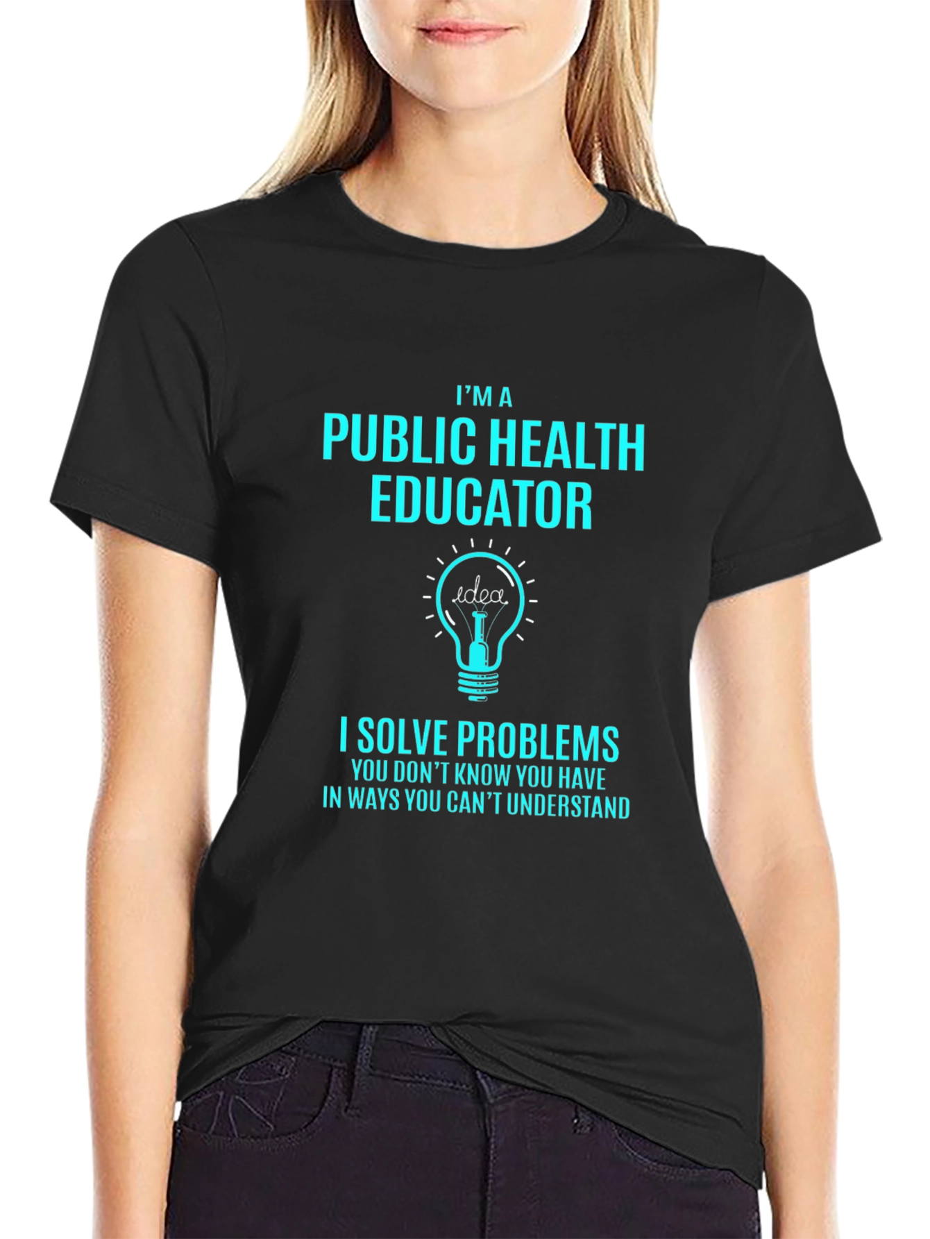 Public Health Educator T-Shirt - Problem Solver Tee