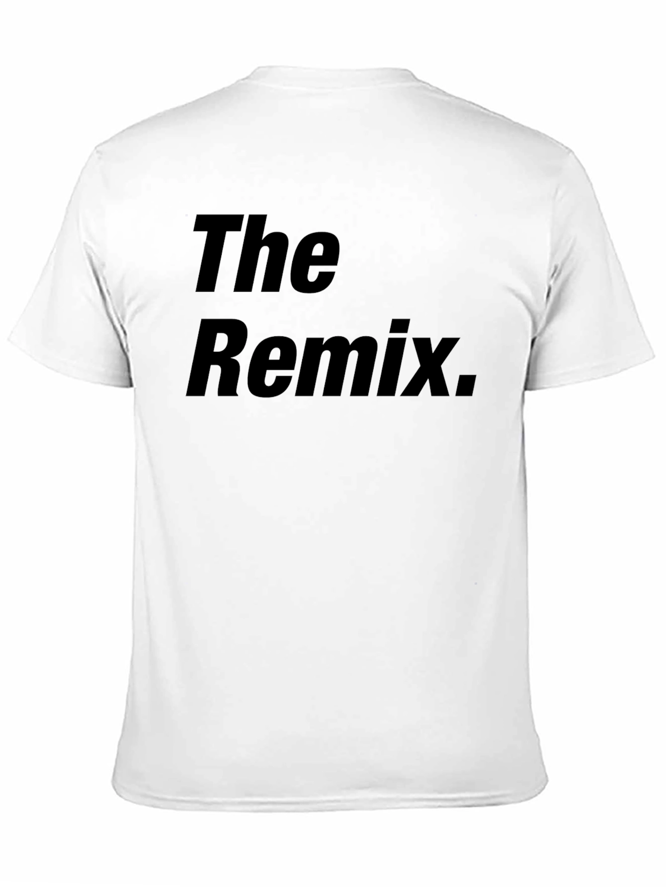The Remix Black Graphic Tee